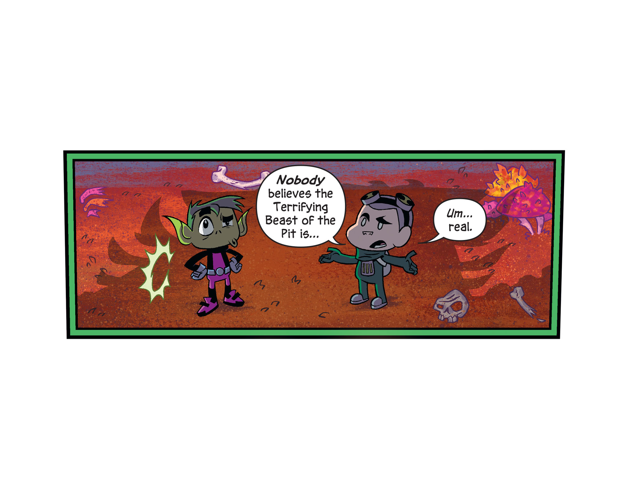 Read online Teen Titans Go! To Camp comic -  Issue #9 - 21