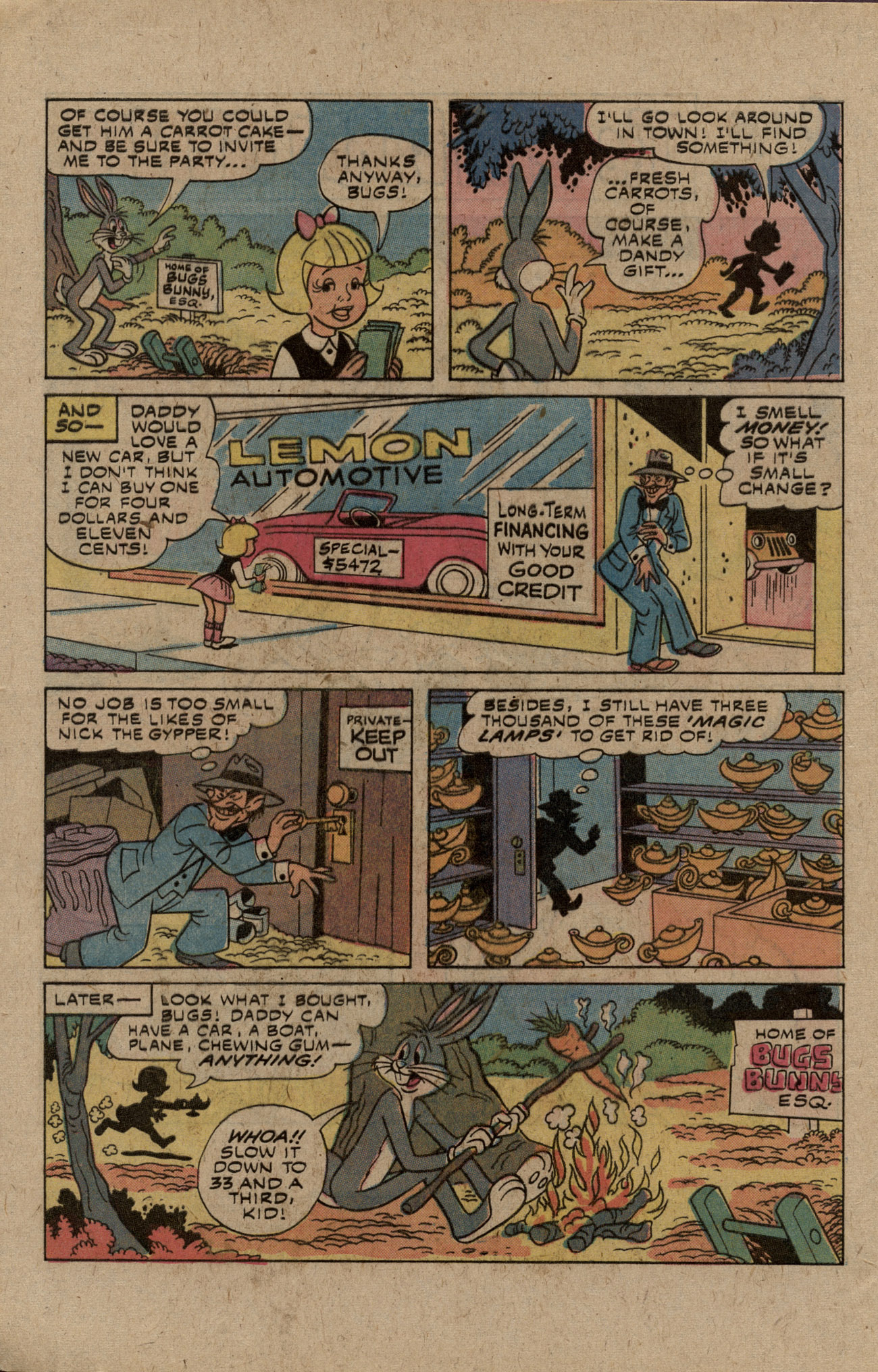 Read online Bugs Bunny comic -  Issue #173 - 4