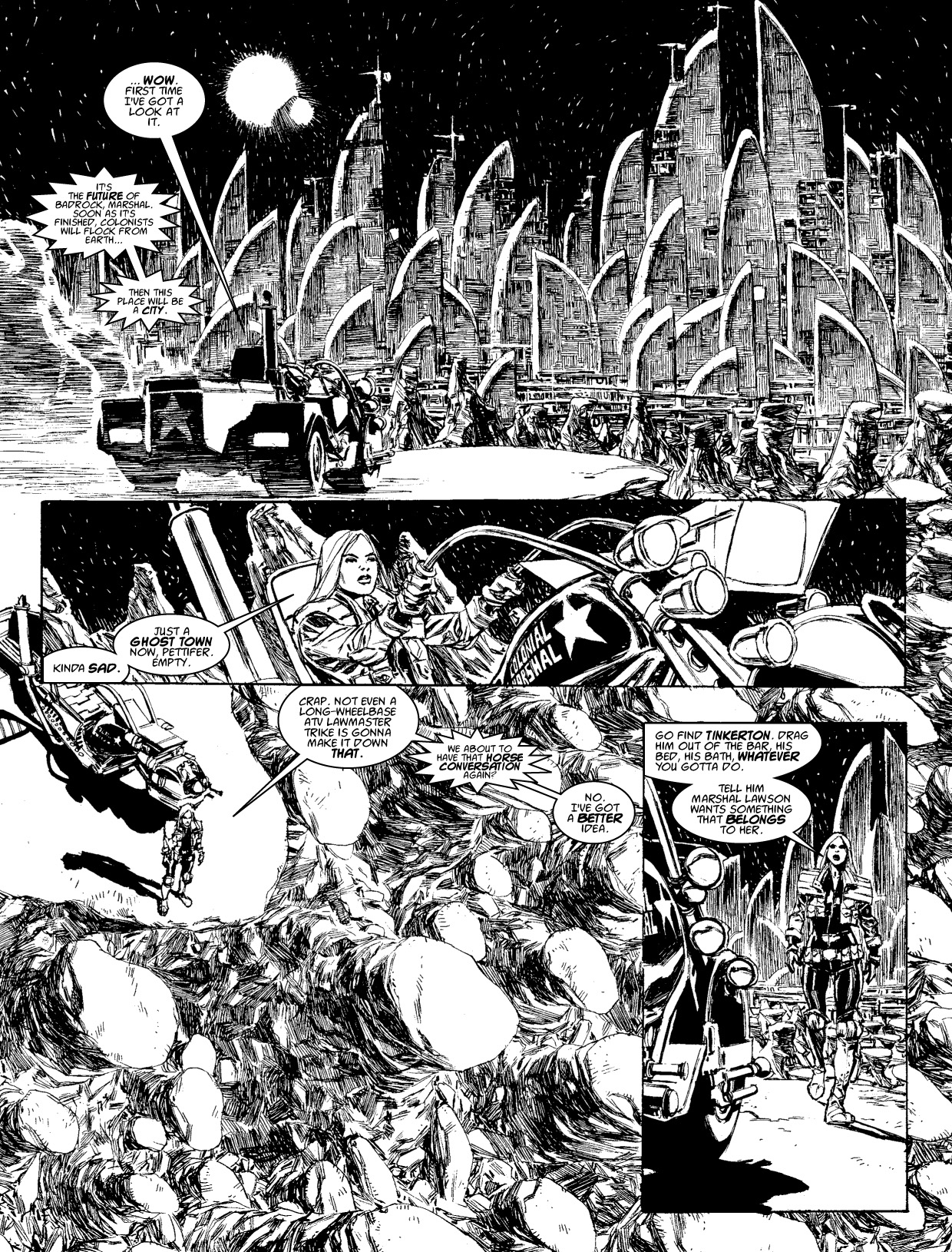 Read online Judge Dredd Megazine (Vol. 5) comic -  Issue #352 - 25