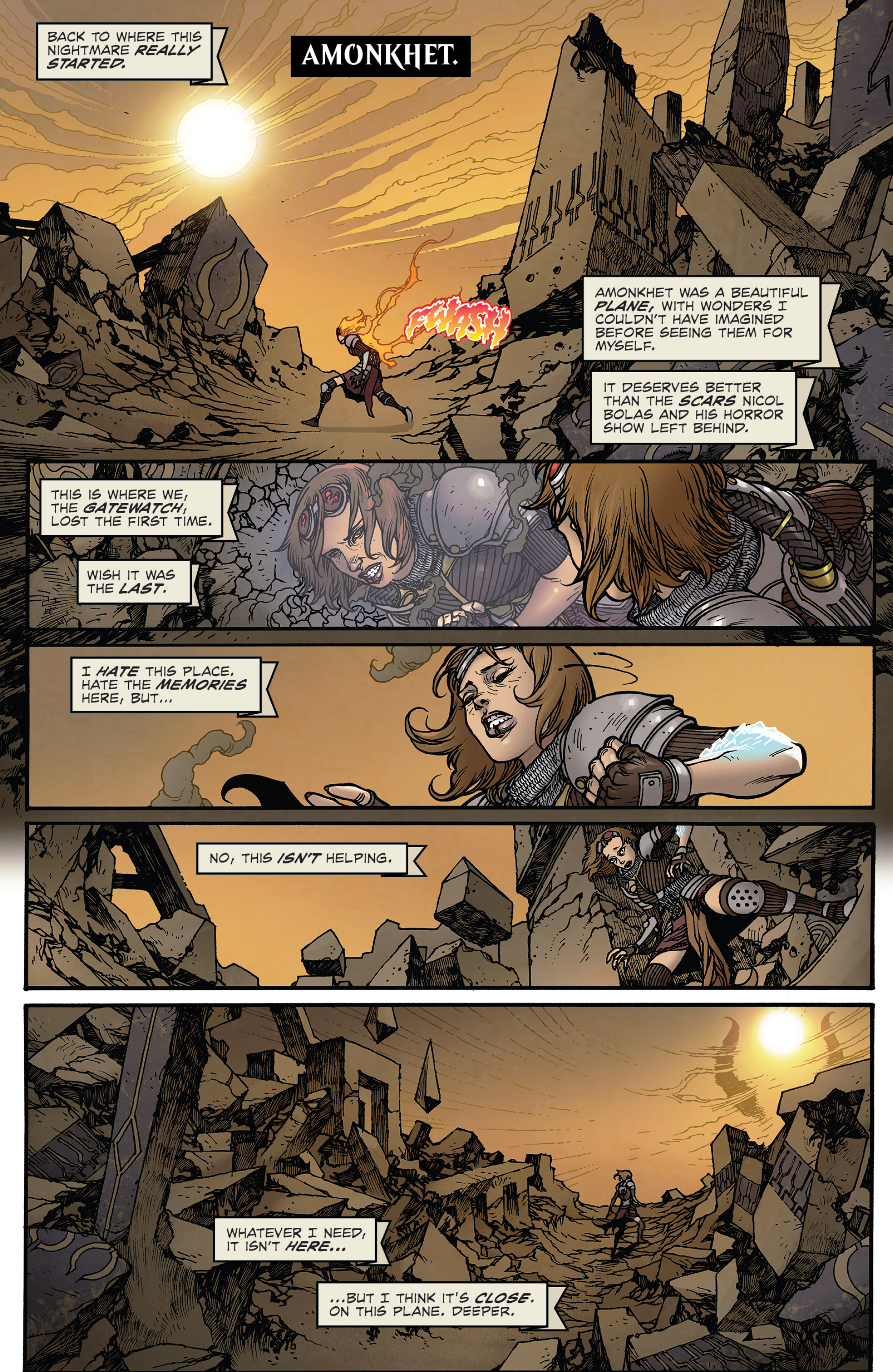 Read online Magic: The Gathering: Chandra comic -  Issue #3 - 5
