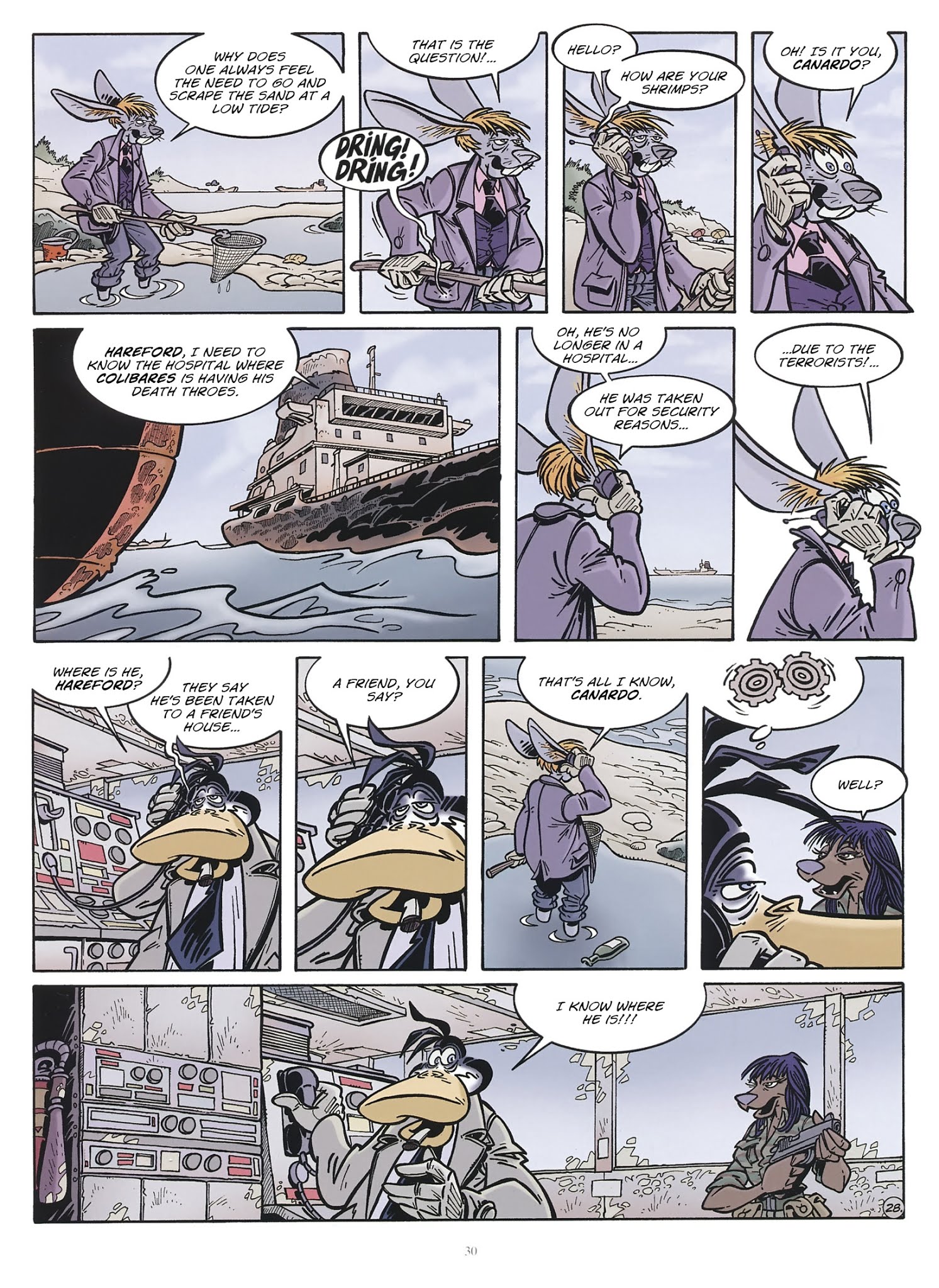 Read online Une enquête de l'inspecteur Canardo comic -  Issue #14 - 31