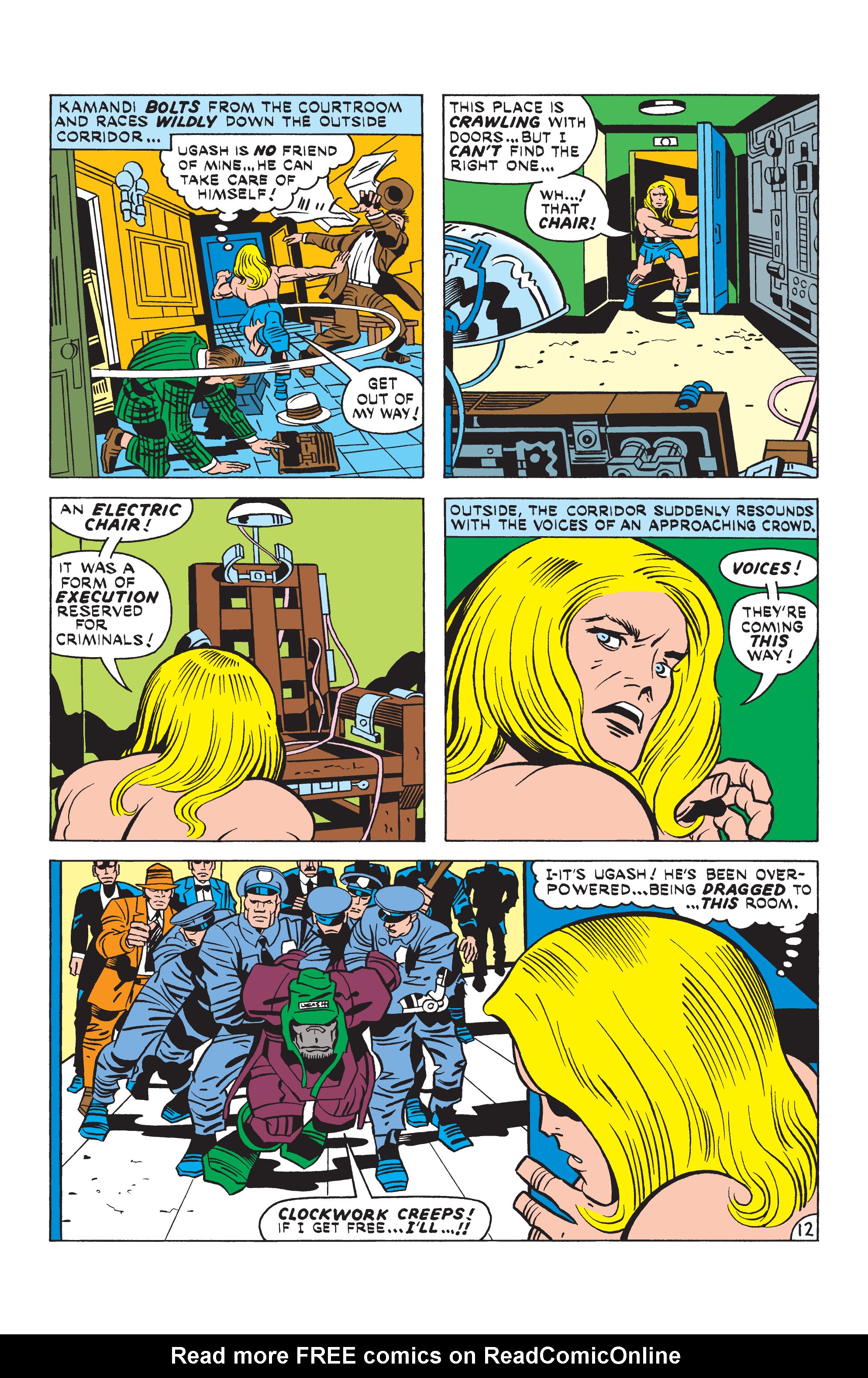 Read online Kamandi, The Last Boy On Earth comic -  Issue #20 - 12