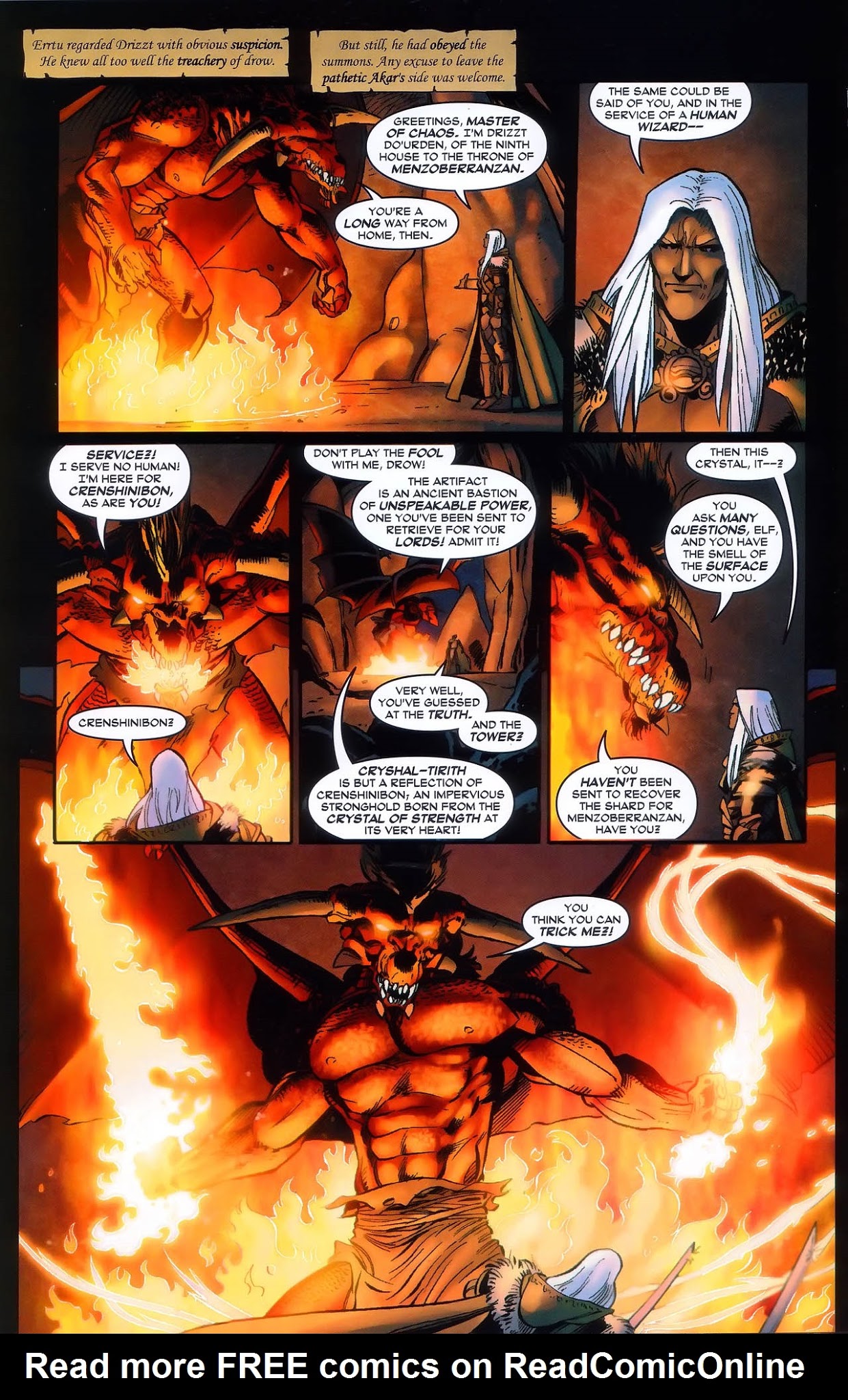 Read online Forgotten Realms: The Crystal Shard comic -  Issue #3 - 16
