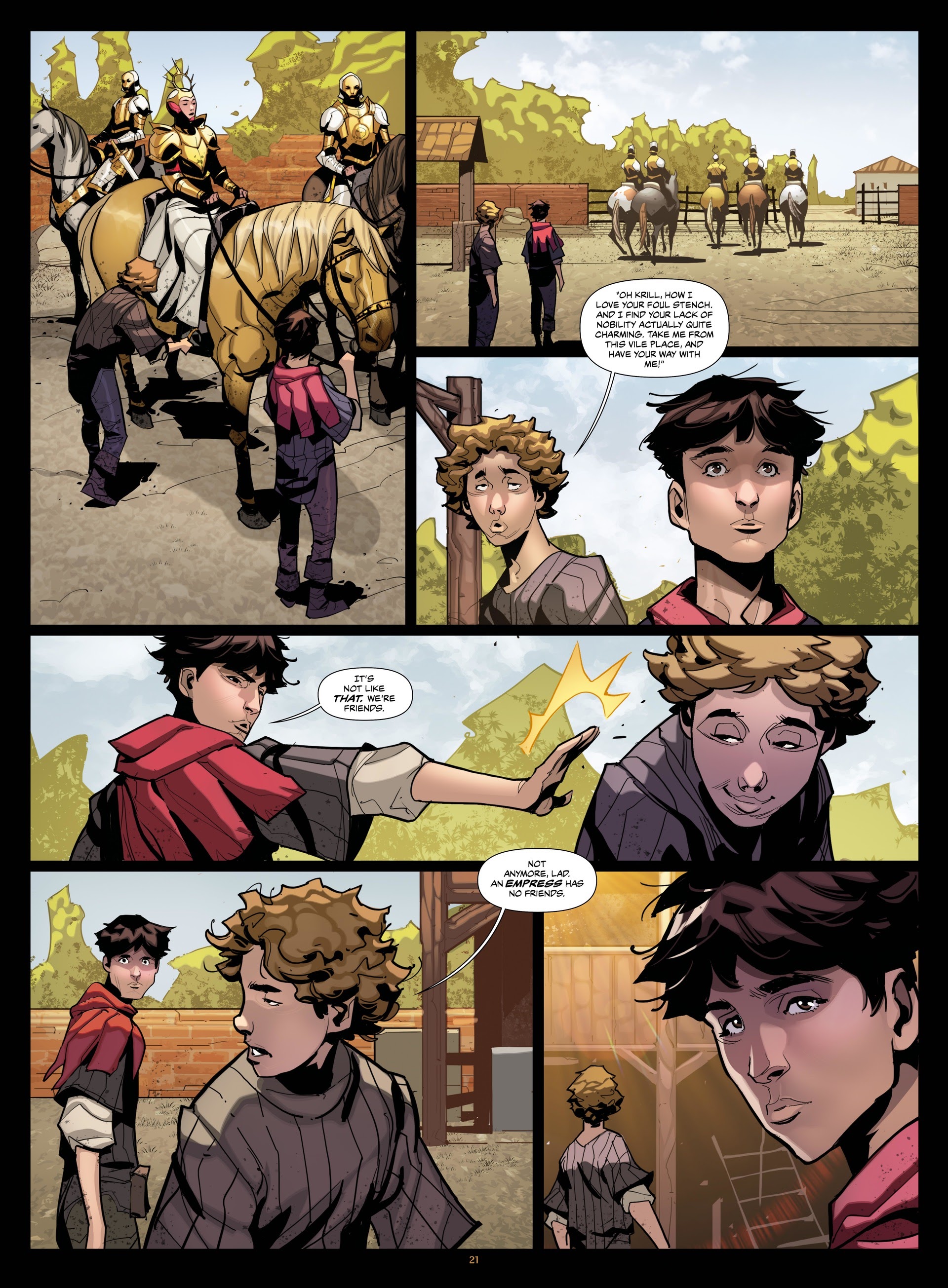 Read online Winds of Numa Sera comic -  Issue # TPB (Part 1) - 21