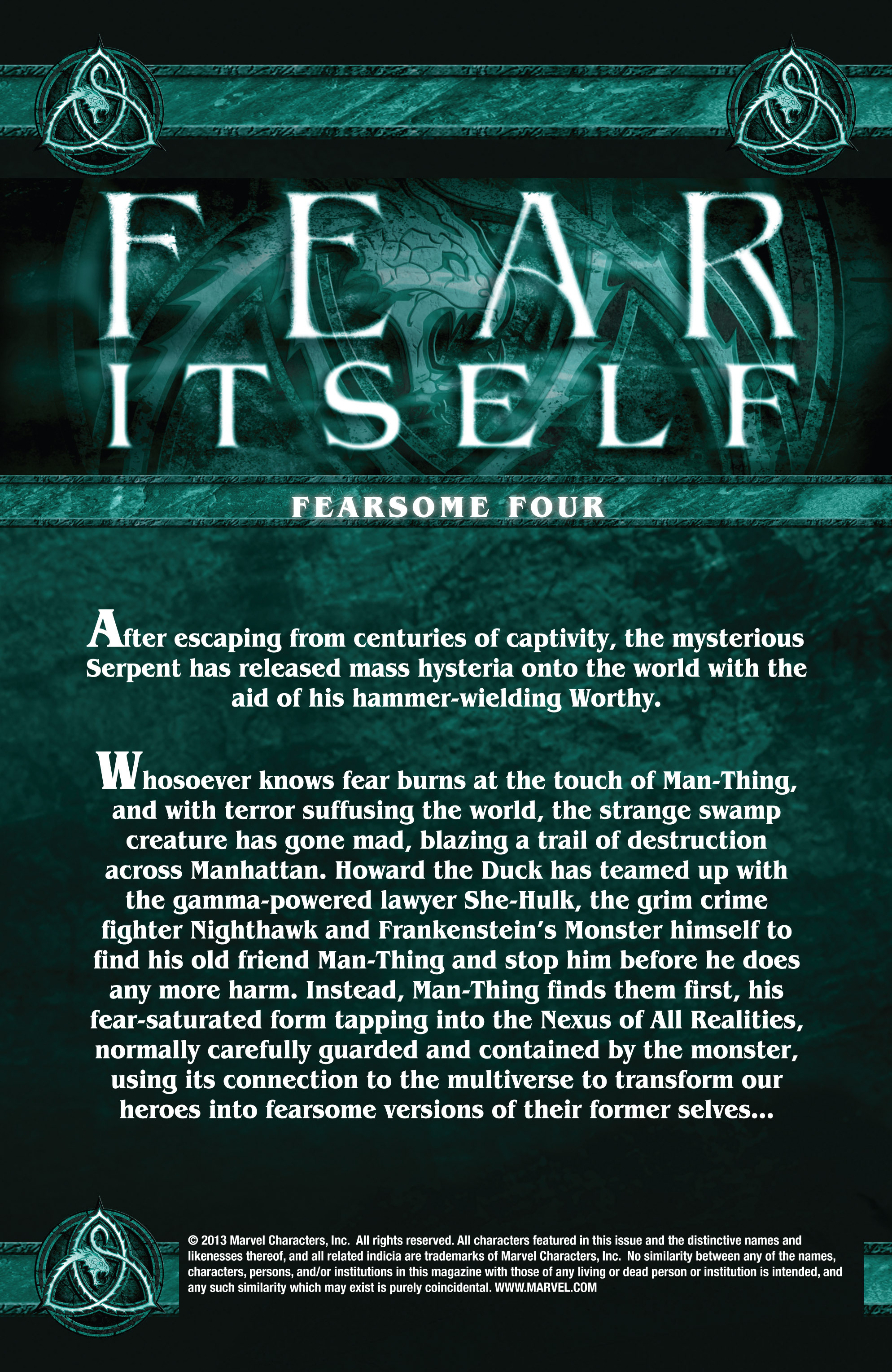 Read online Fear Itself: Fearsome Four comic -  Issue #2 - 2