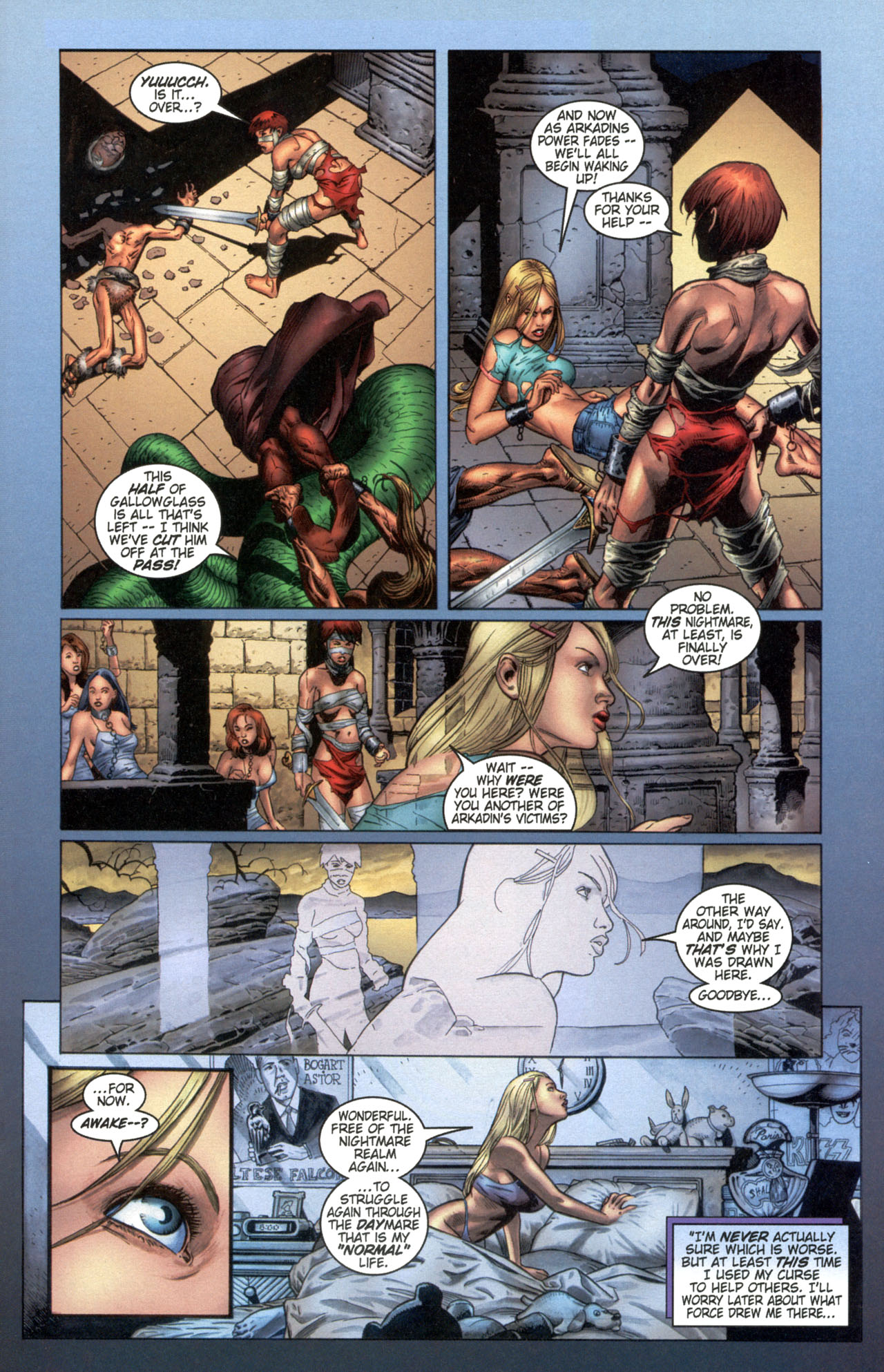 Read online Painkiller Jane/Darkchylde comic -  Issue # Full - 22
