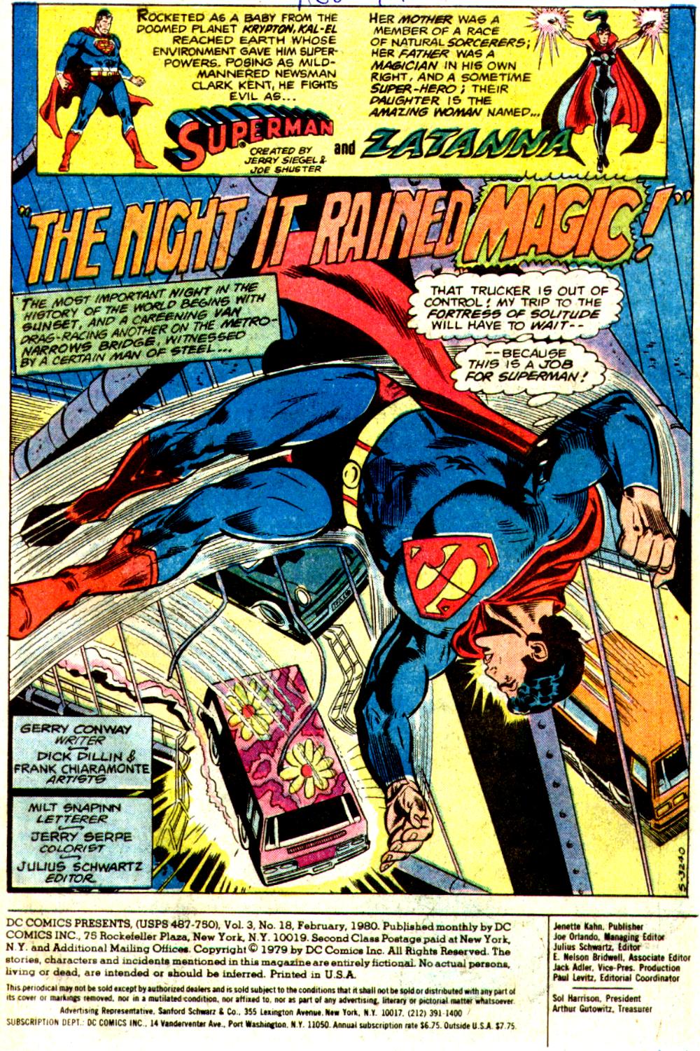 Read online DC Comics Presents comic -  Issue #18 - 2