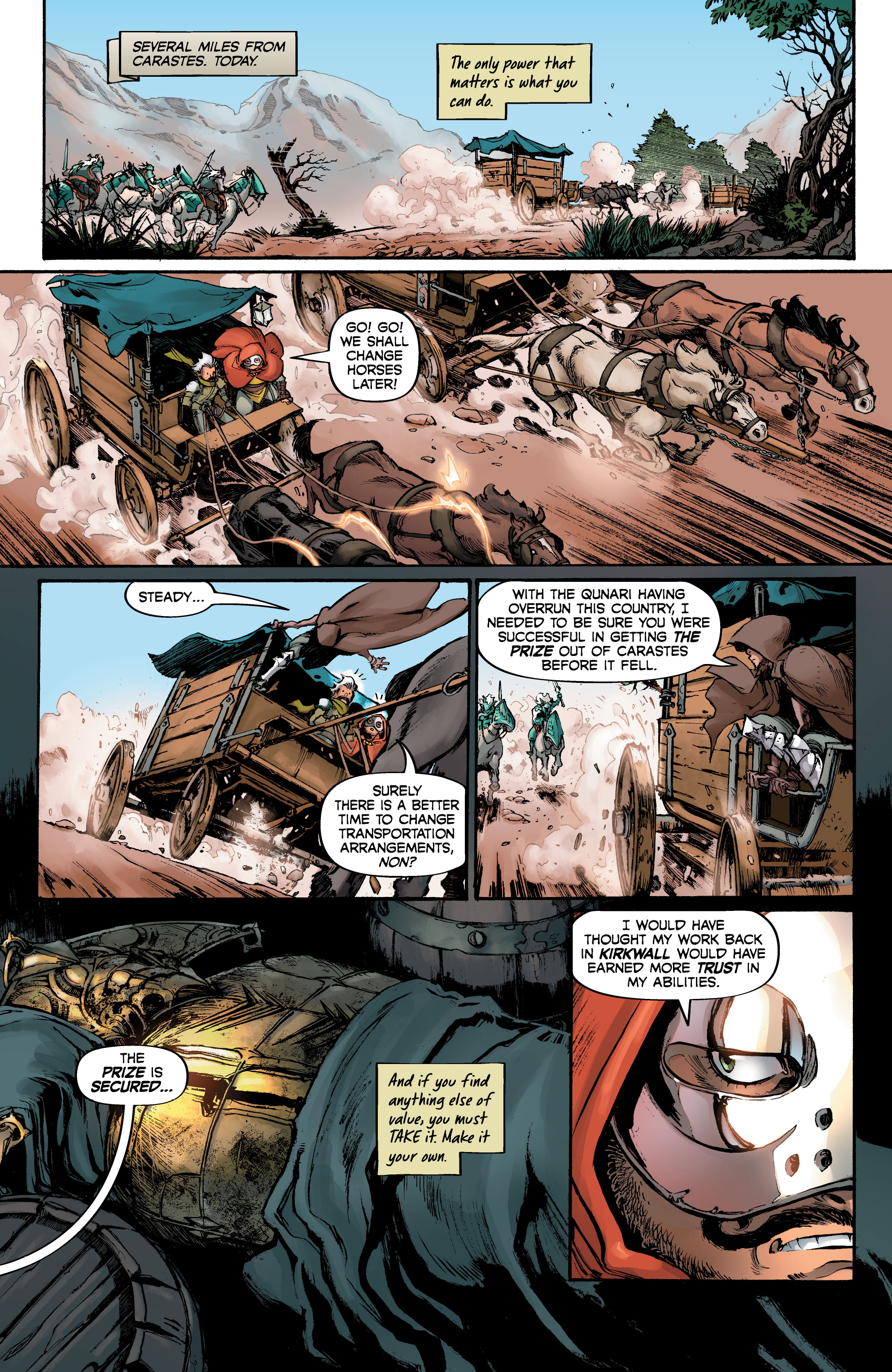 Read online Dragon Age: Blue Wraith comic -  Issue # _TPB - 13