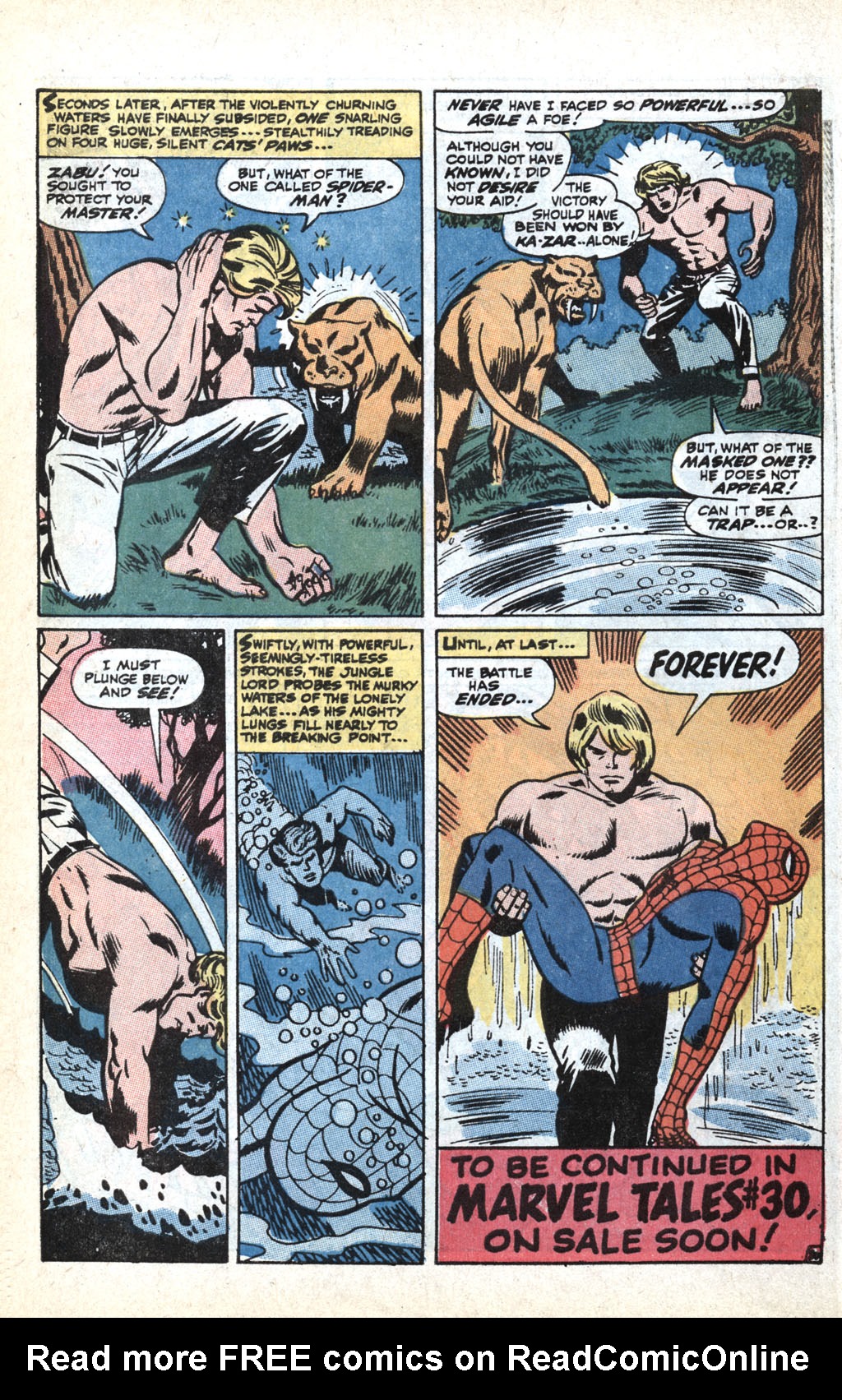 Read online Ka-Zar (1970) comic -  Issue #3 - 21