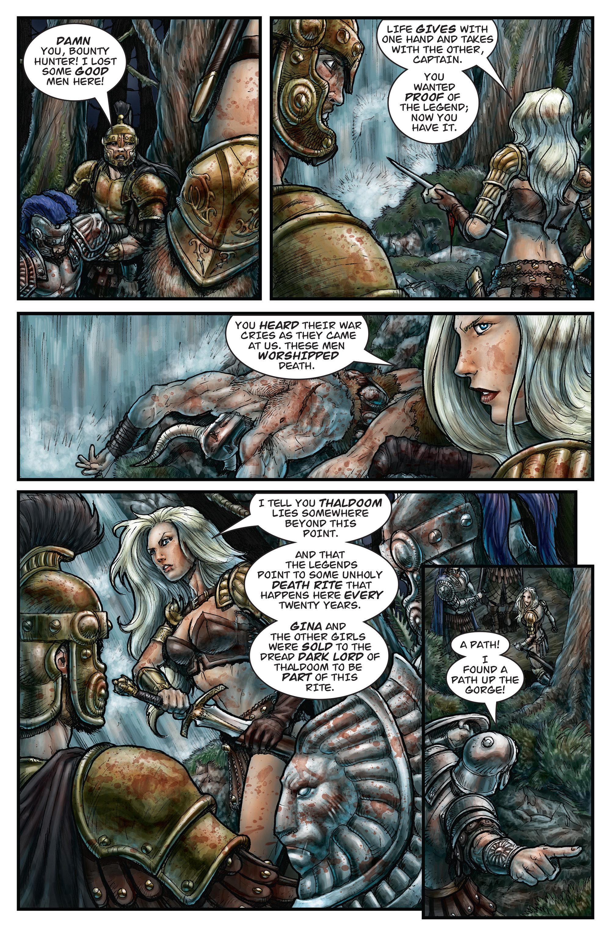 Read online Arhian: Head Huntress comic -  Issue #2 - 19