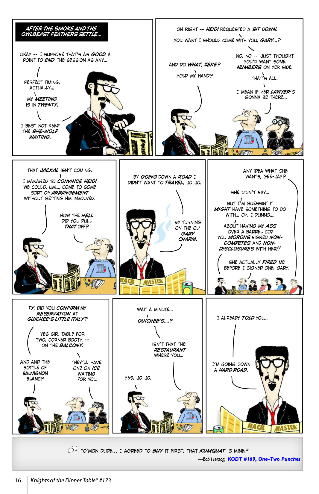 Read online Knights of the Dinner Table comic -  Issue #173 - 18