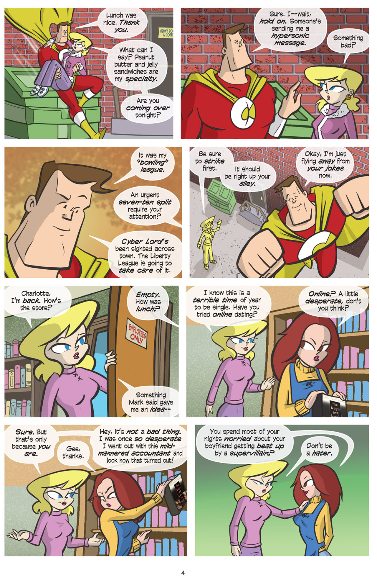 Read online Love and Capes comic -  Issue #3 - 5