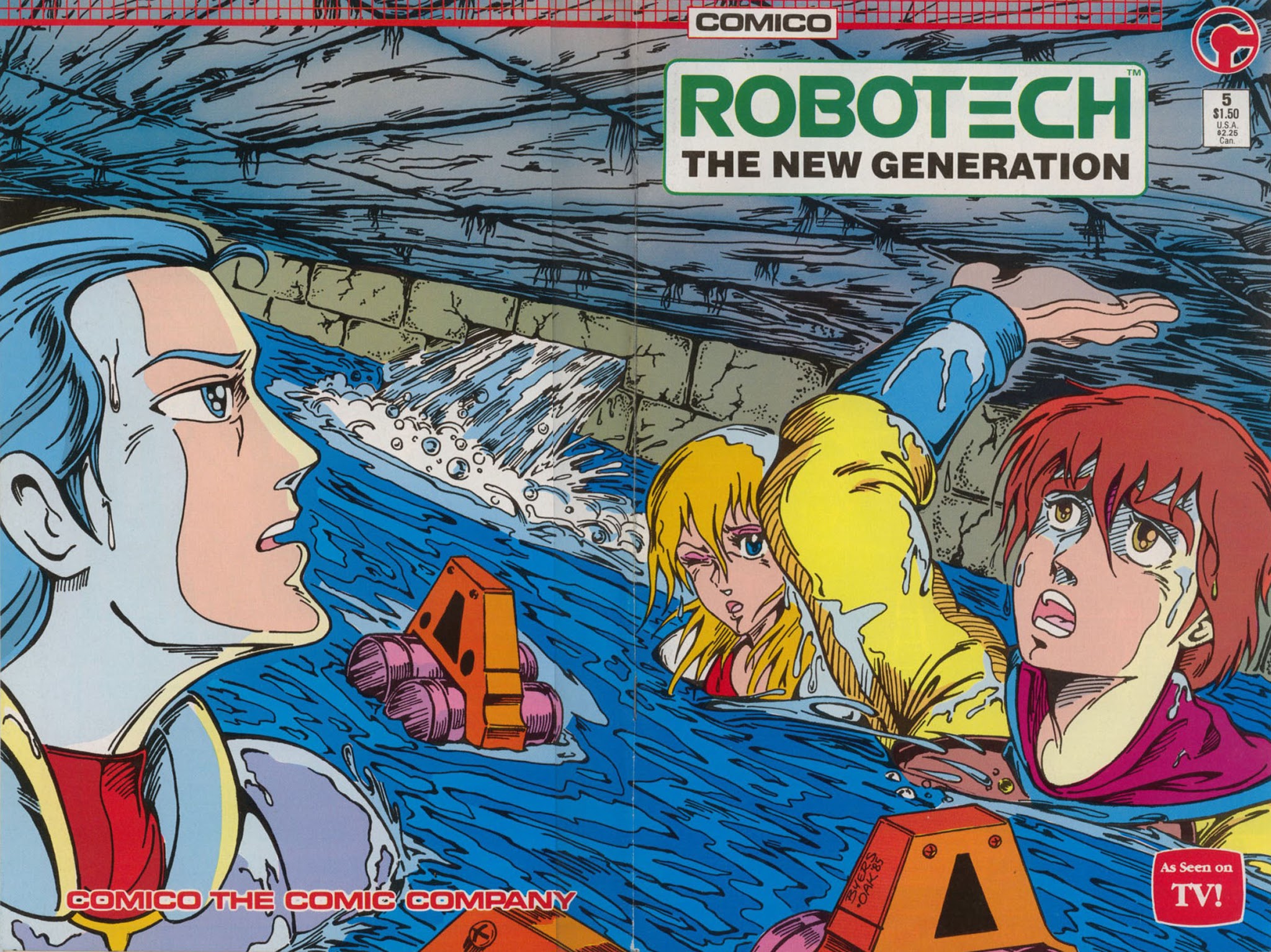 Read online Robotech The New Generation comic -  Issue #5 - 1