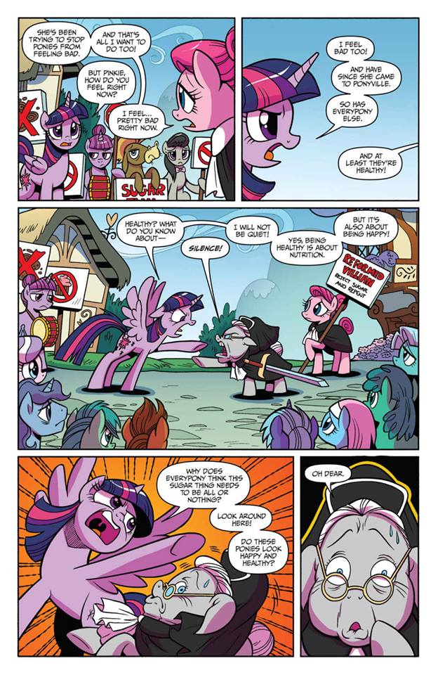 Read online My Little Pony: Friendship is Magic comic -  Issue #63 - 22