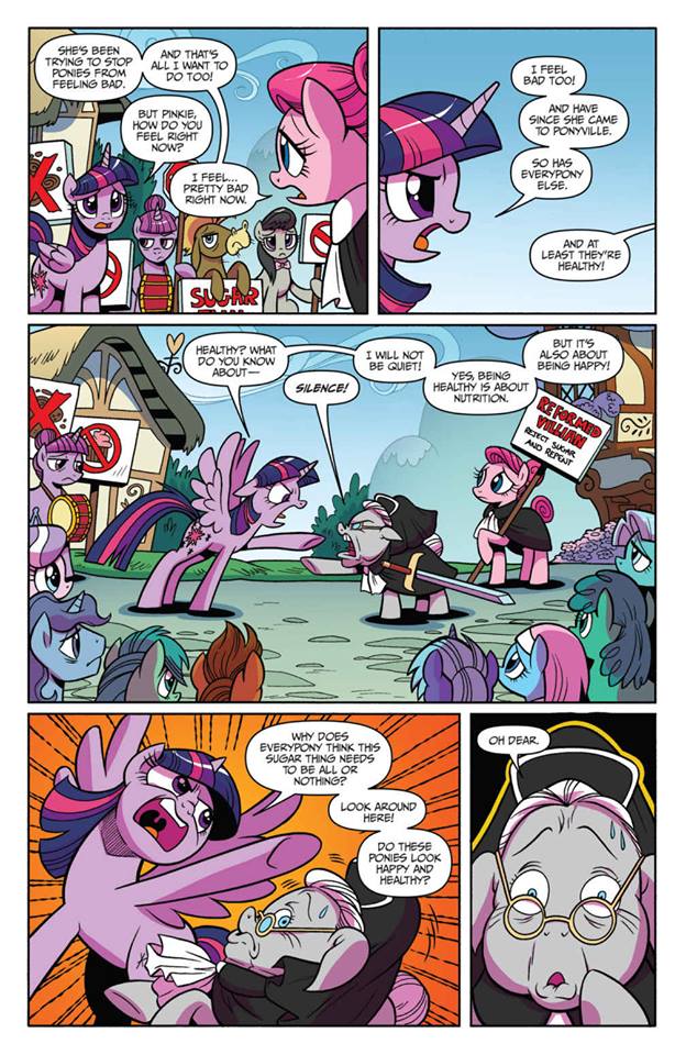 Read online My Little Pony: Friendship is Magic comic -  Issue #63 - 22