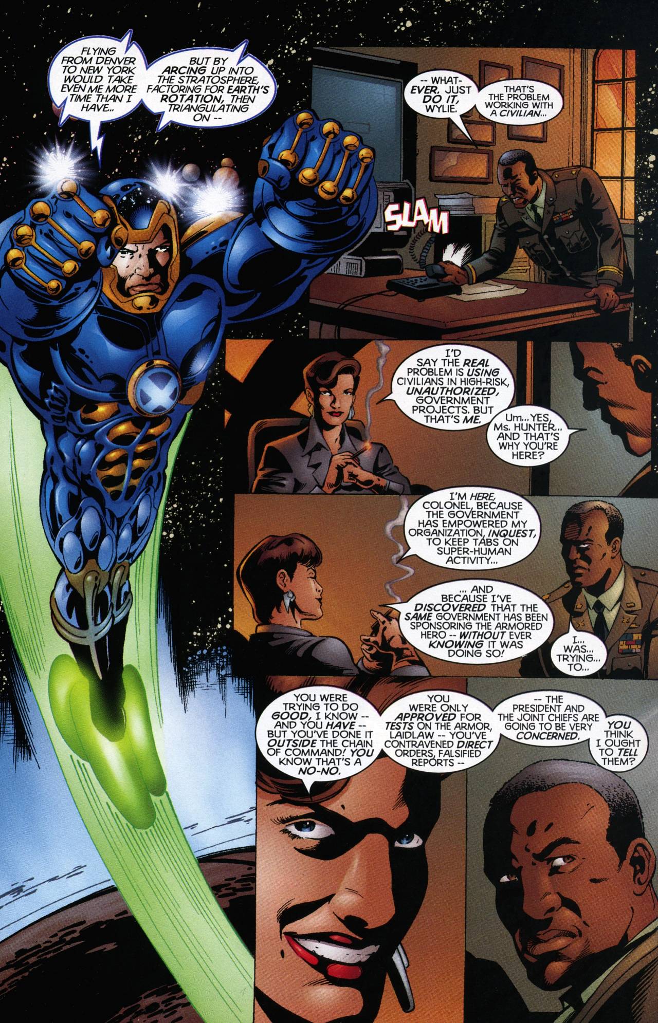 Read online X-O Manowar (1996) comic -  Issue #10 - 5