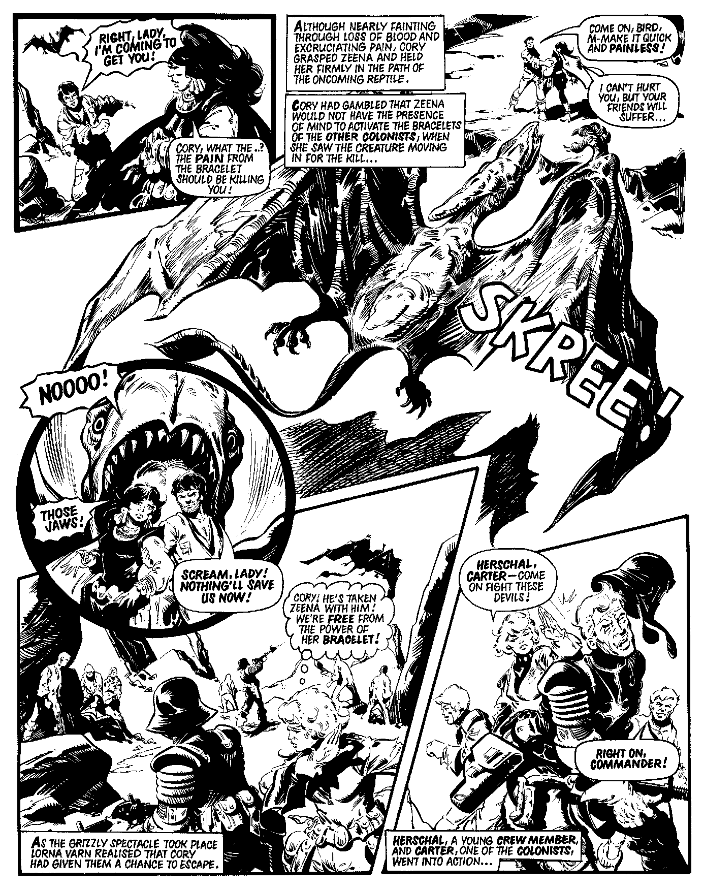 Read online Planet of the Damned & Death Planet comic -  Issue # TPB - 94