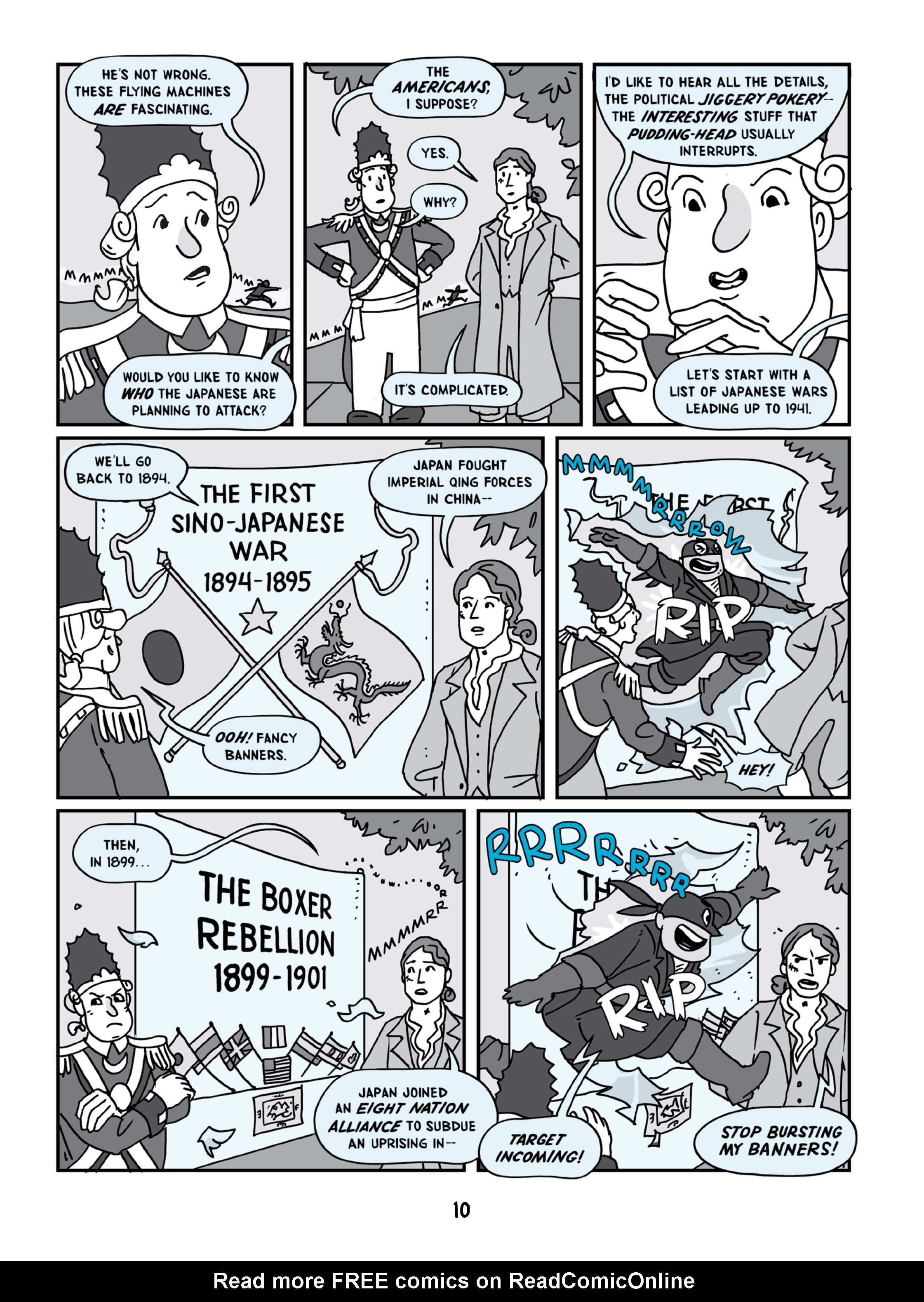 Read online Nathan Hale's Hazardous Tales comic -  Issue # TPB 7 - 13