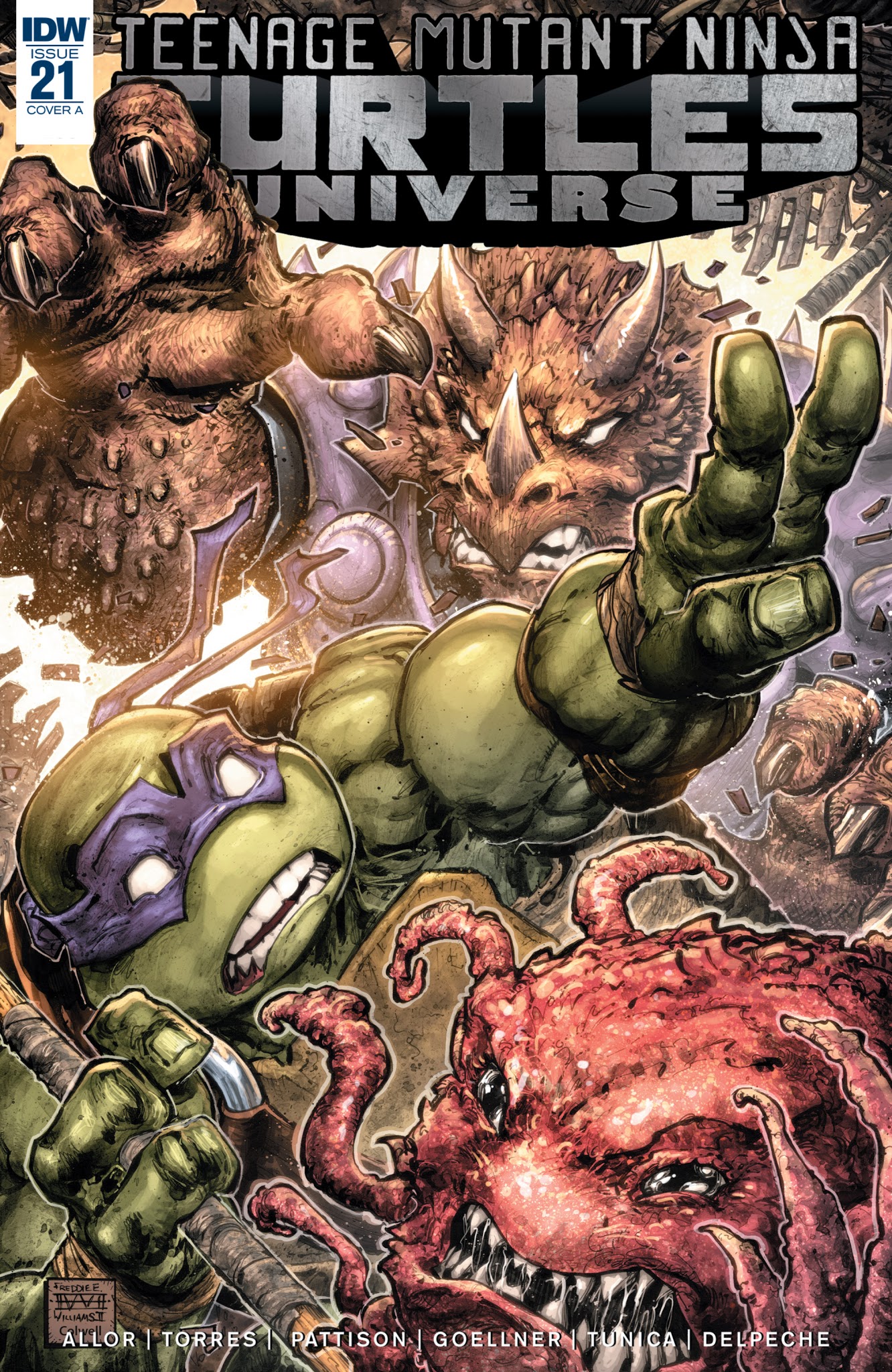 Read online Teenage Mutant Ninja Turtles Universe comic -  Issue #21 - 1