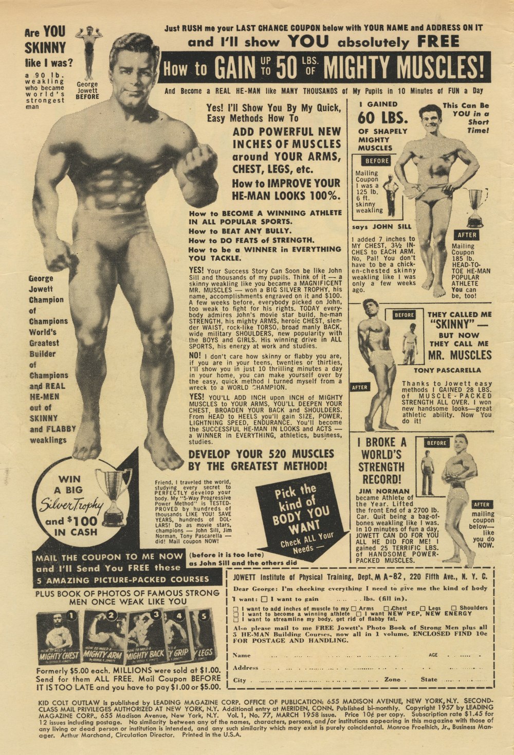 Read online Kid Colt Outlaw comic -  Issue #77 - 2