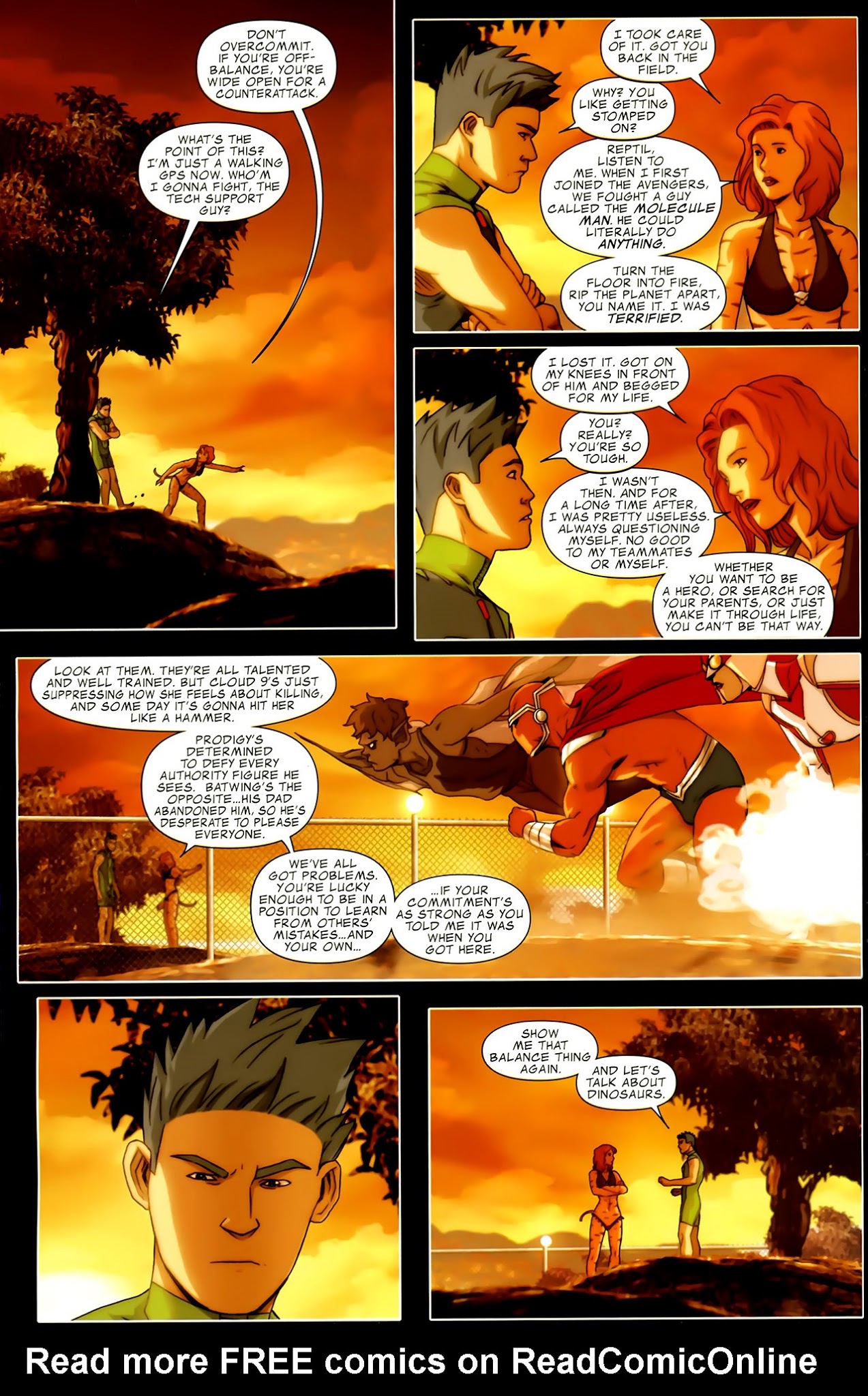 Read online Avengers: The Initiative Featuring Reptil comic -  Issue # Full - 27