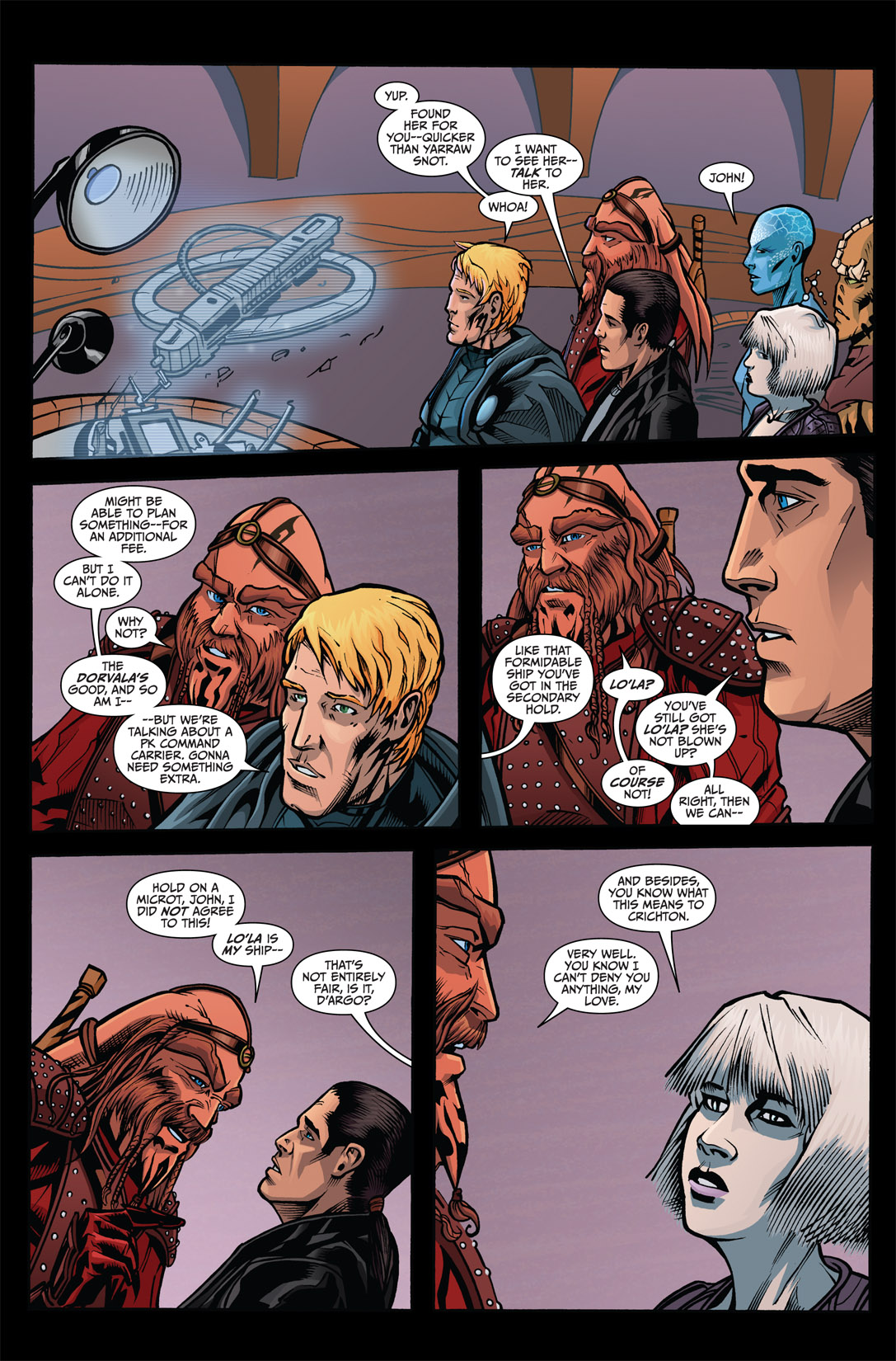 Read online Farscape: Gone and Back comic -  Issue #3 - 24
