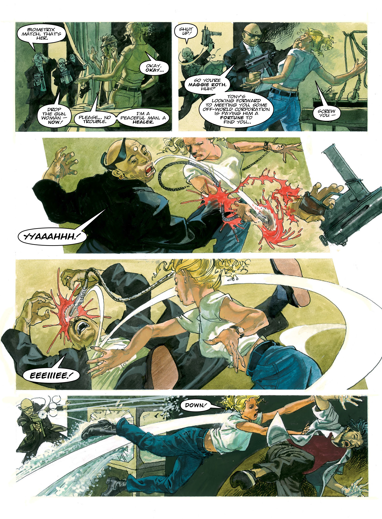 Read online Judge Dredd Megazine (Vol. 5) comic -  Issue #370 - 76