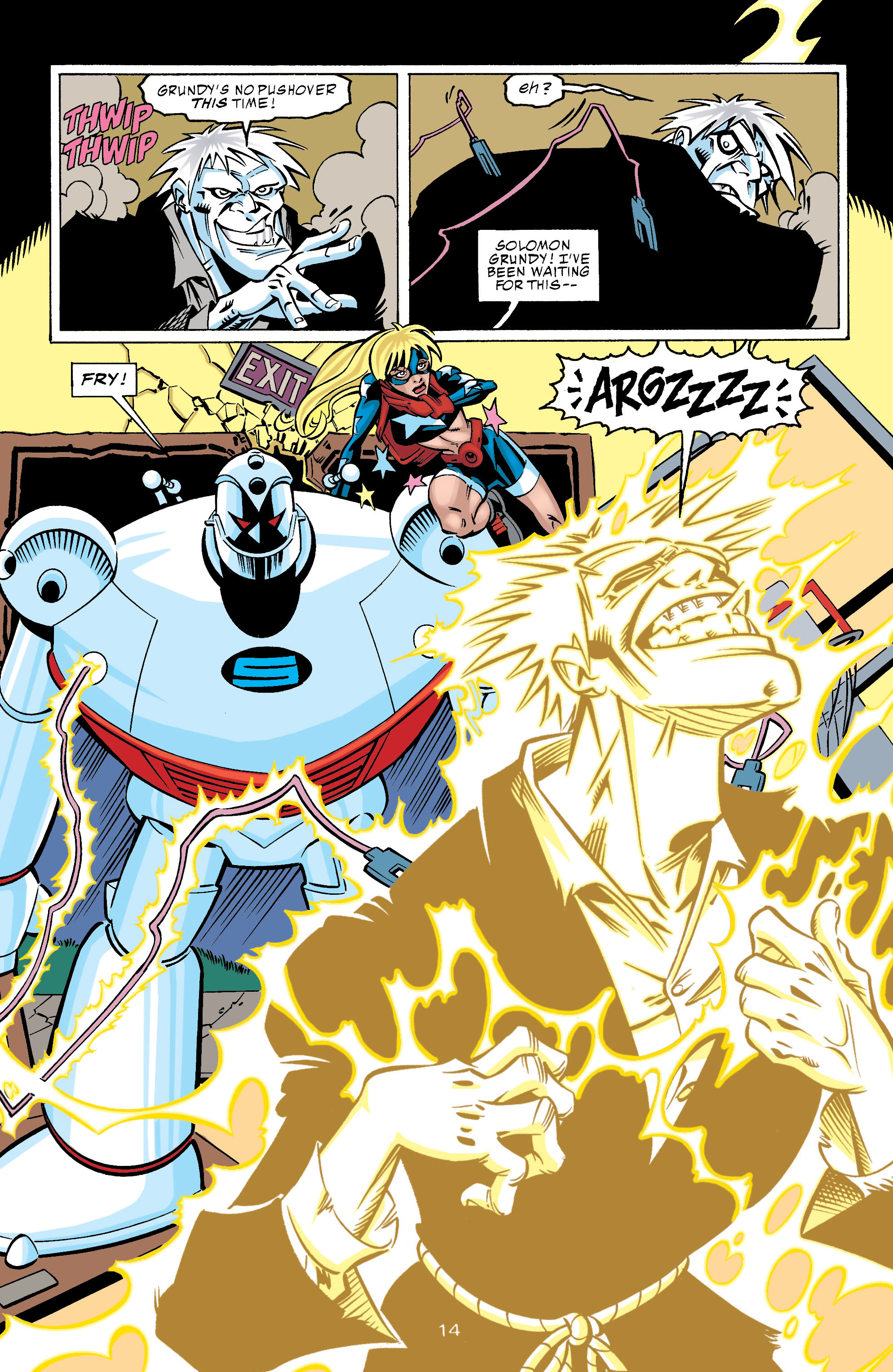Read online Stars and S.T.R.I.P.E. comic -  Issue #4 - 15