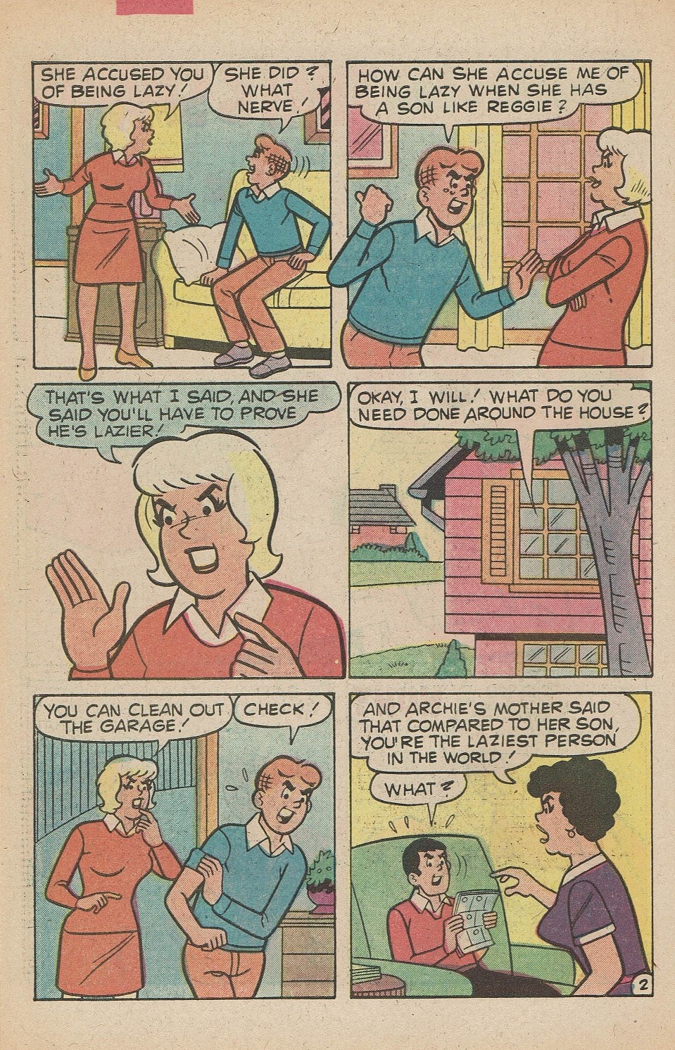 Read online Reggie and Me (1966) comic -  Issue #122 - 29