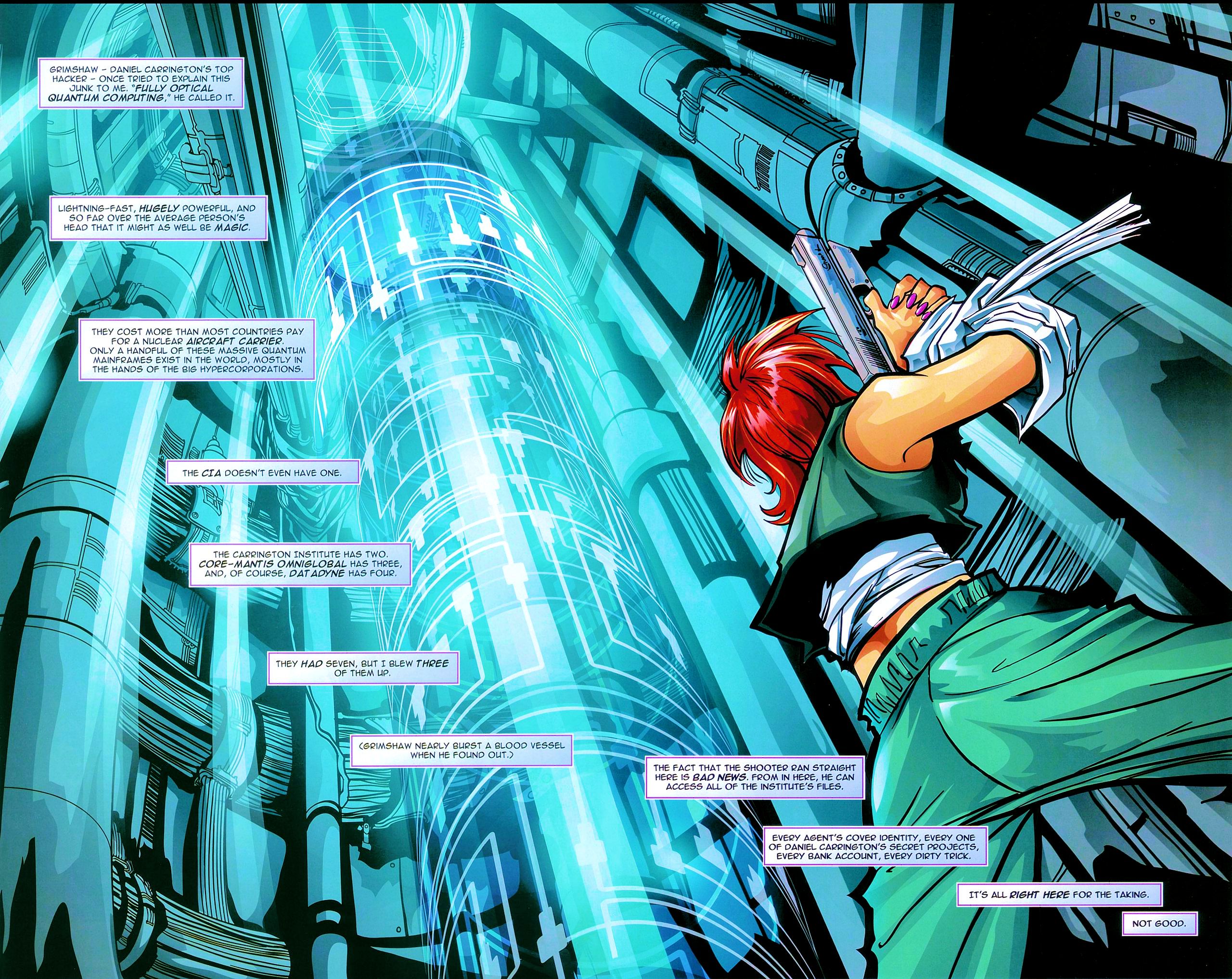 Read online Perfect Dark: Janus Tears comic -  Issue #2 - 10