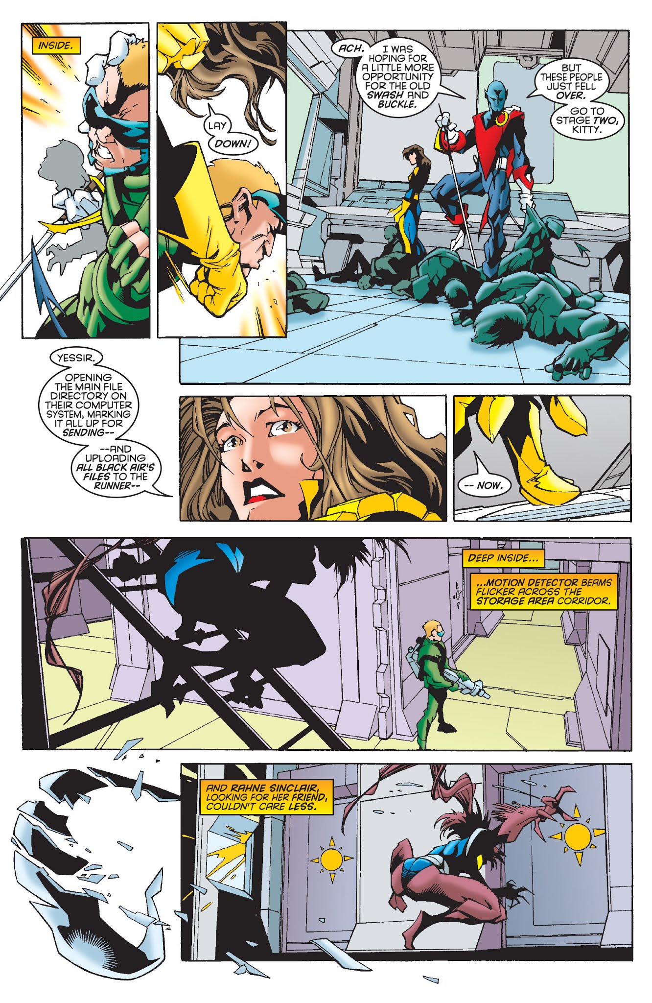 Read online Excalibur Visionaries: Warren Ellis comic -  Issue # TPB 3 (Part 1) - 56