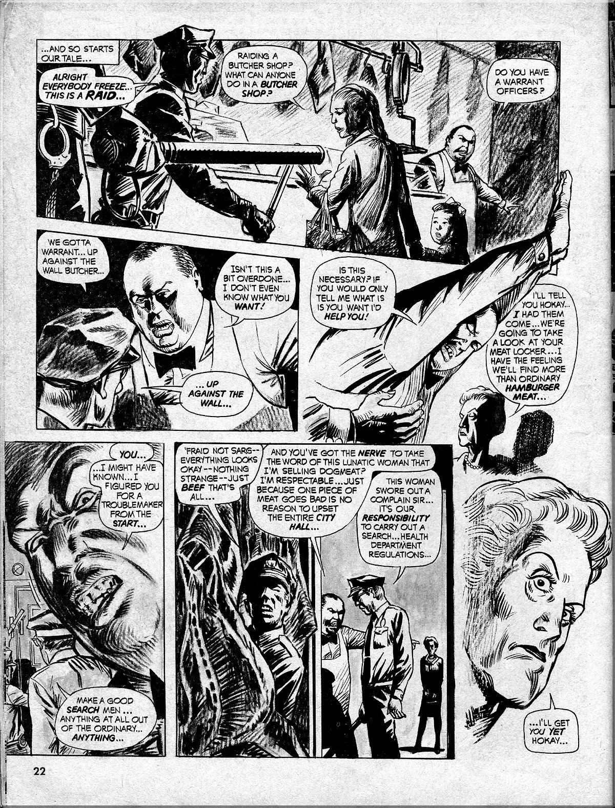 Read online Nightmare (1970) comic -  Issue #10 - 22