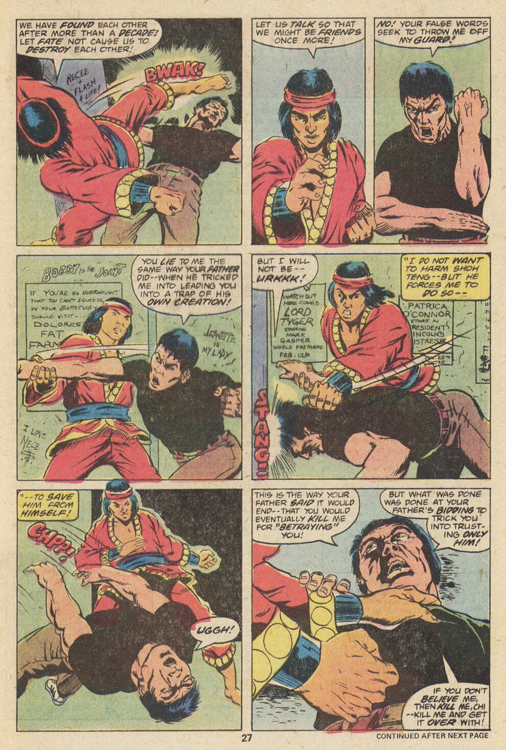 Read online Master of Kung Fu (1974) comic -  Issue #64 - 16