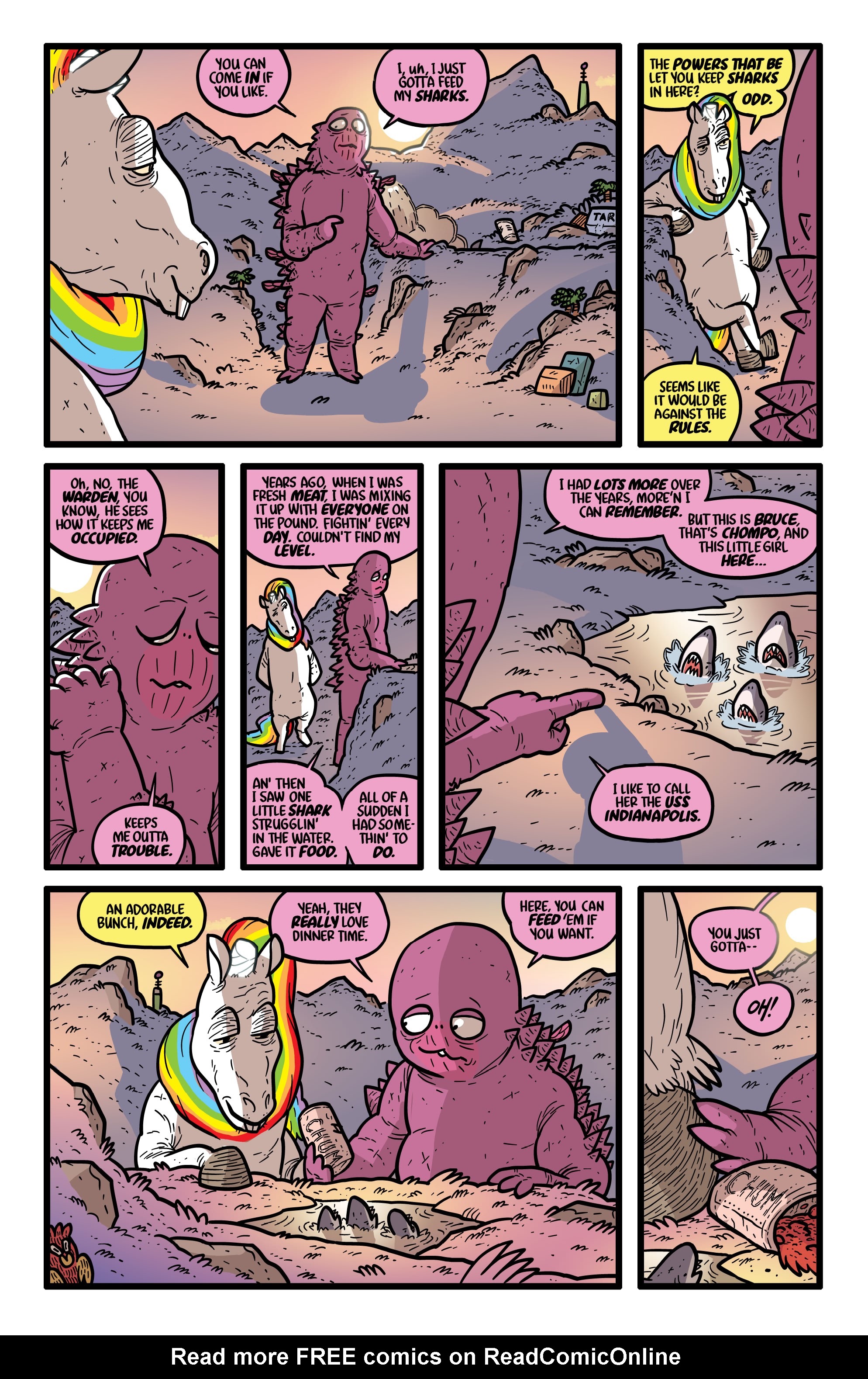 Read online Kaijumax Season 5 comic -  Issue #3 - 22