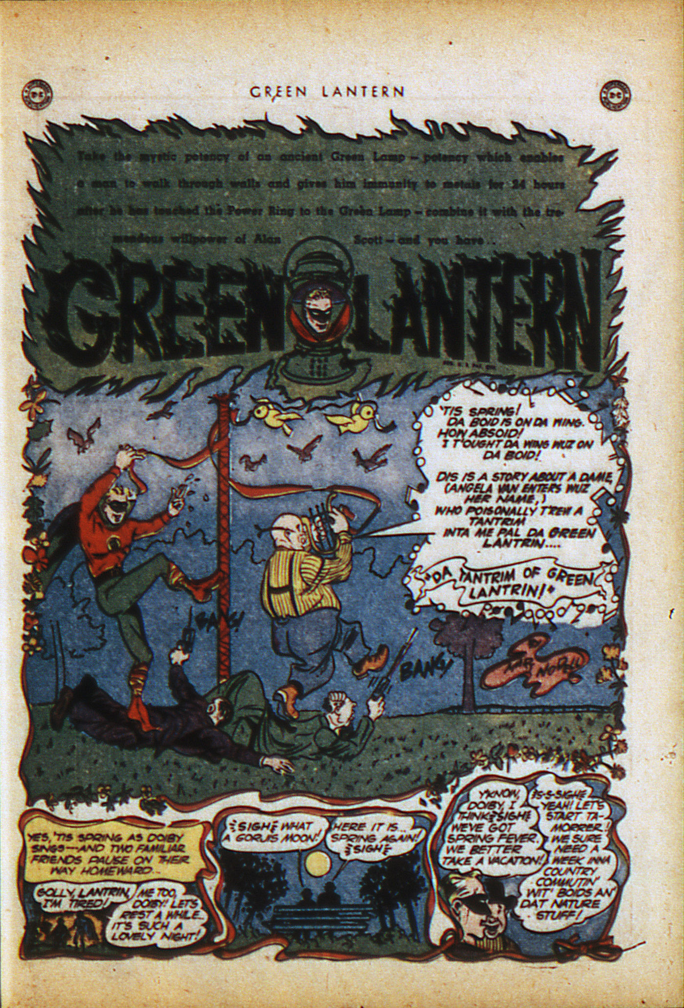 Read online Green Lantern (1941) comic -  Issue #13 - 38