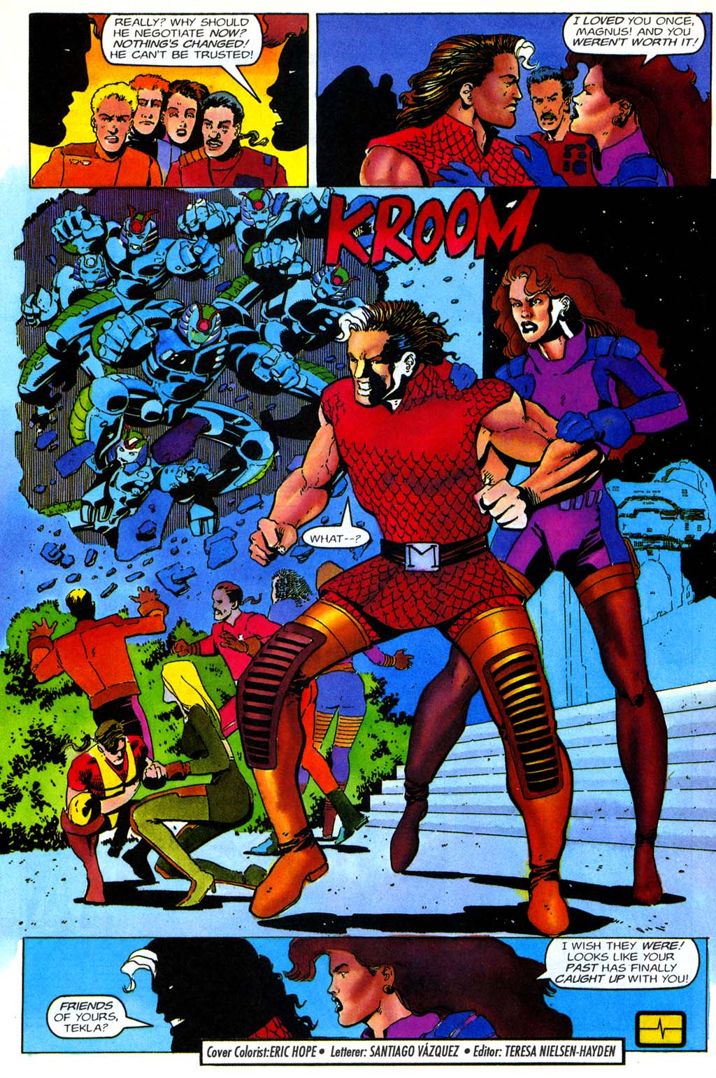 Read online Magnus Robot Fighter (1991) comic -  Issue #50 - 22