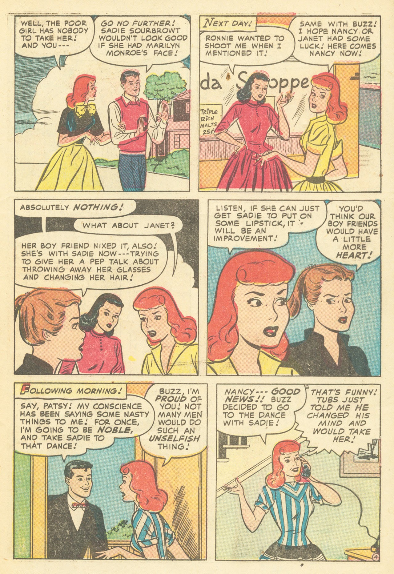 Read online Patsy and her Pals comic -  Issue #23 - 31