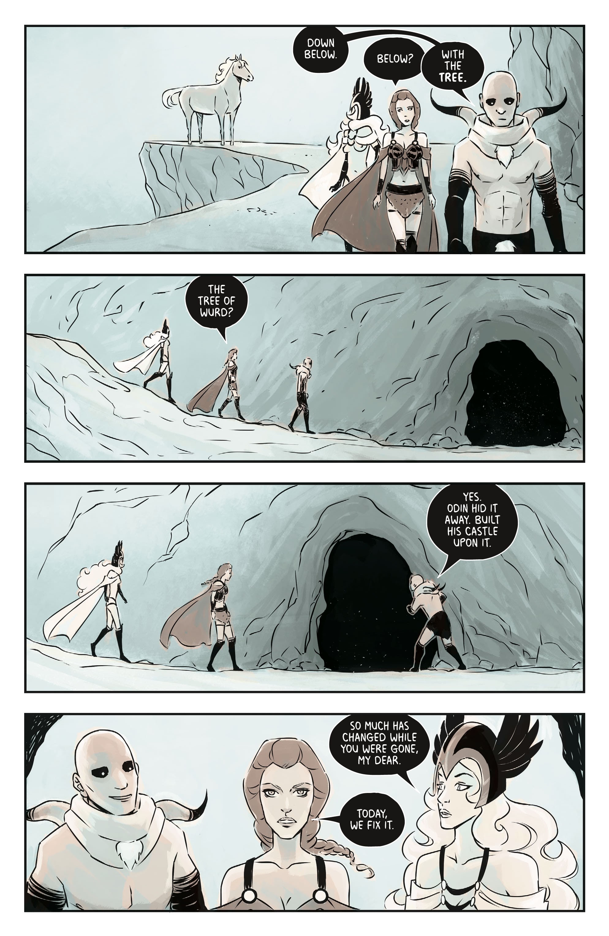 Read online Heathen (2017) comic -  Issue #12 - 4
