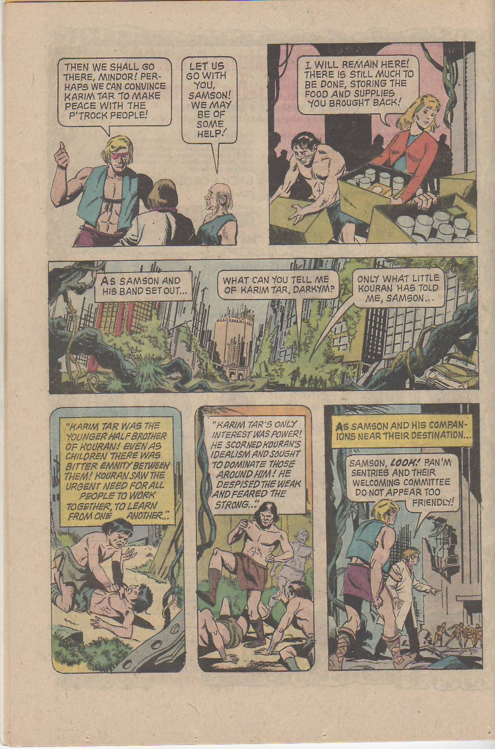 Read online Mighty Samson (1964) comic -  Issue #23 - 24