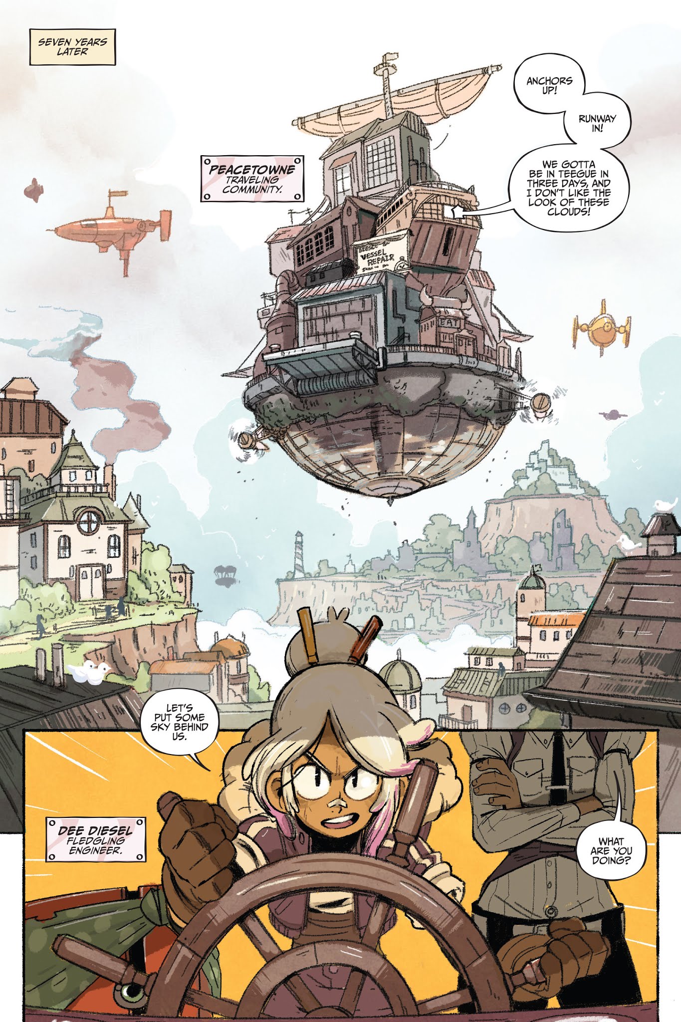 Read online Tyson Hesse's Diesel: Ignition comic -  Issue # TPB (Part 1) - 11