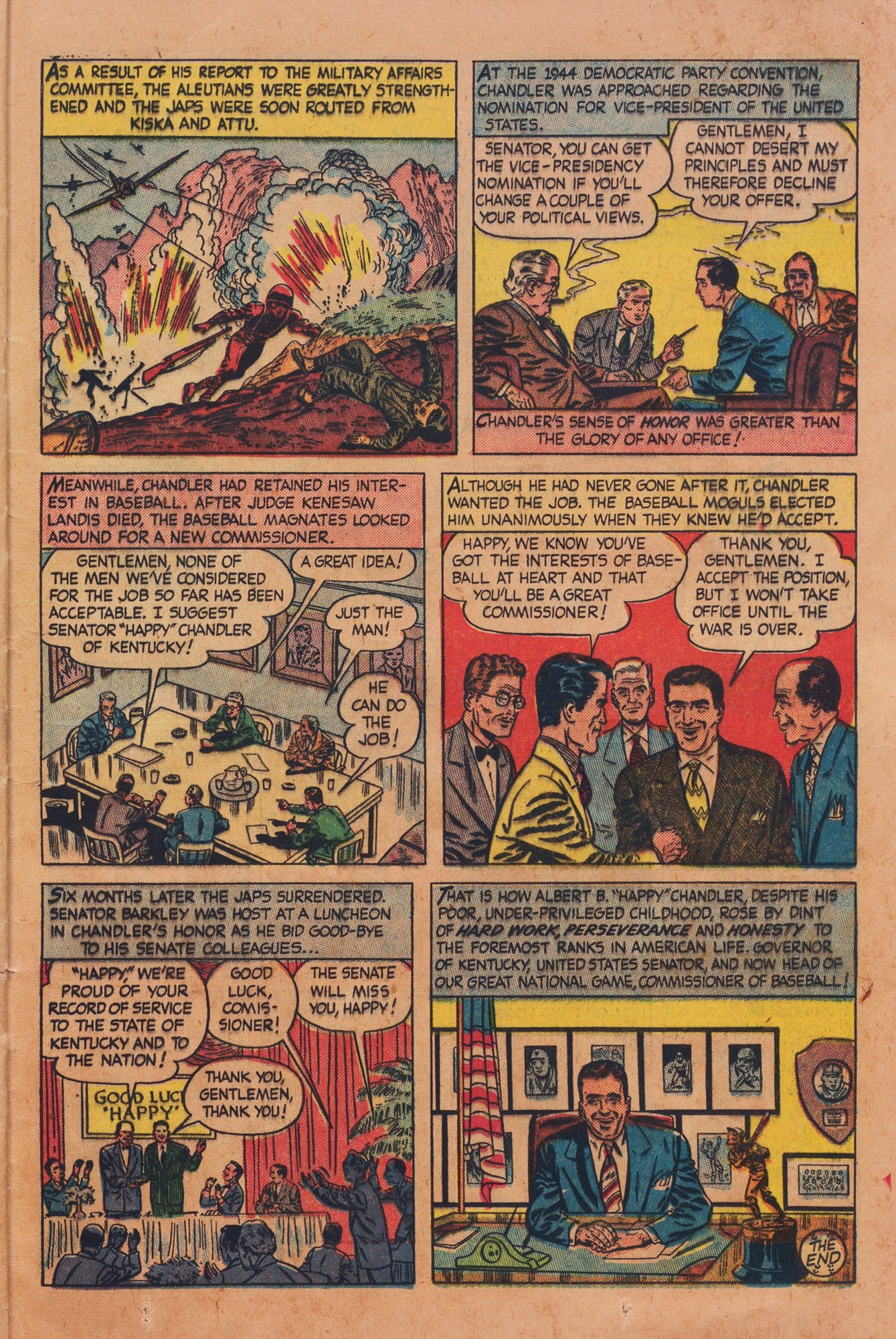 Read online Babe Ruth Sports Comics comic -  Issue #4 - 21