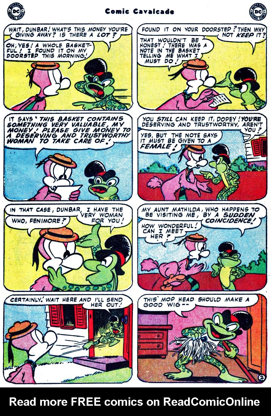 Read online Comic Cavalcade comic -  Issue #63 - 23