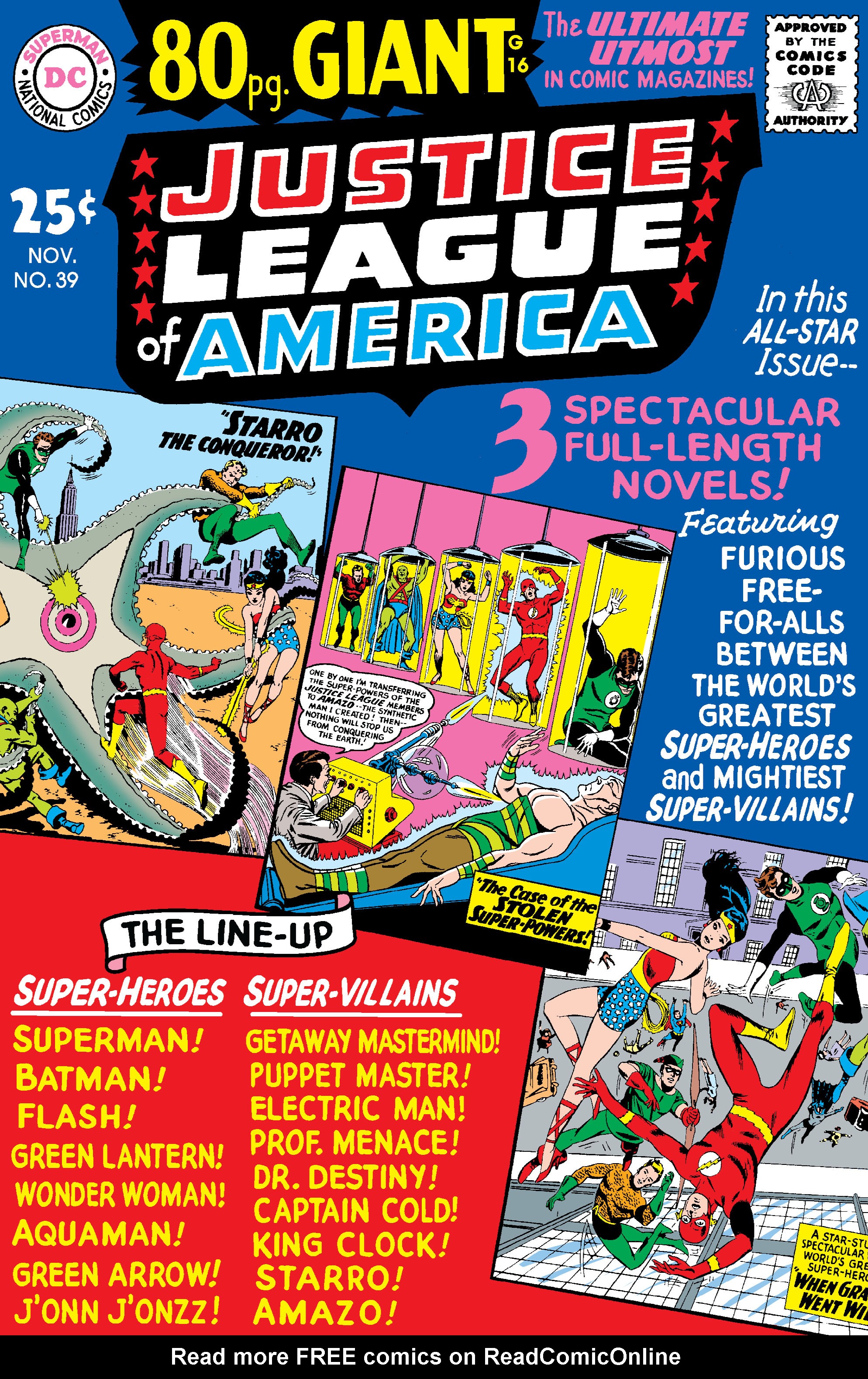 Read online Justice League of America (1960) comic -  Issue #39 - 1