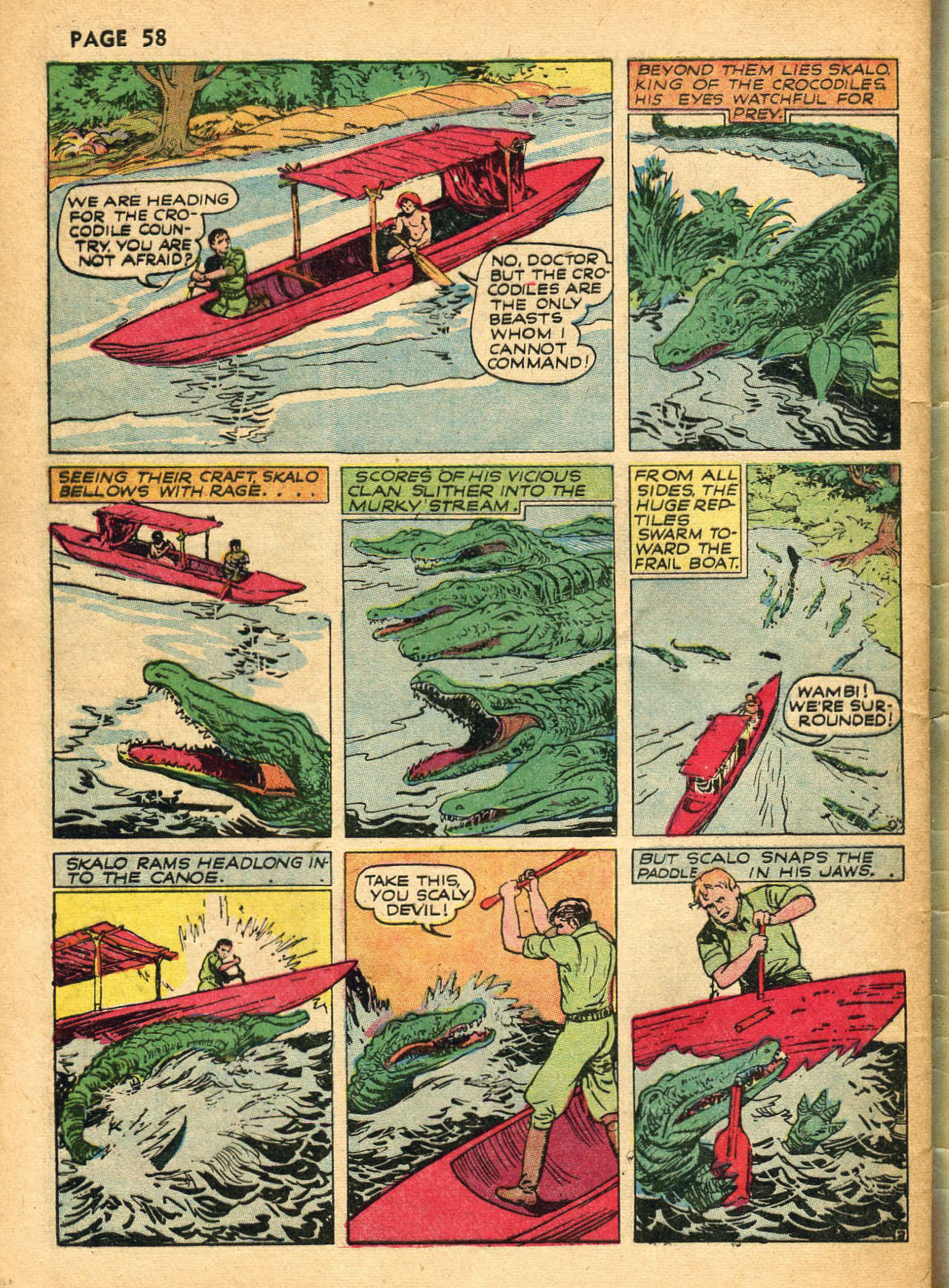 Read online Wambi Jungle Boy comic -  Issue #1 - 61