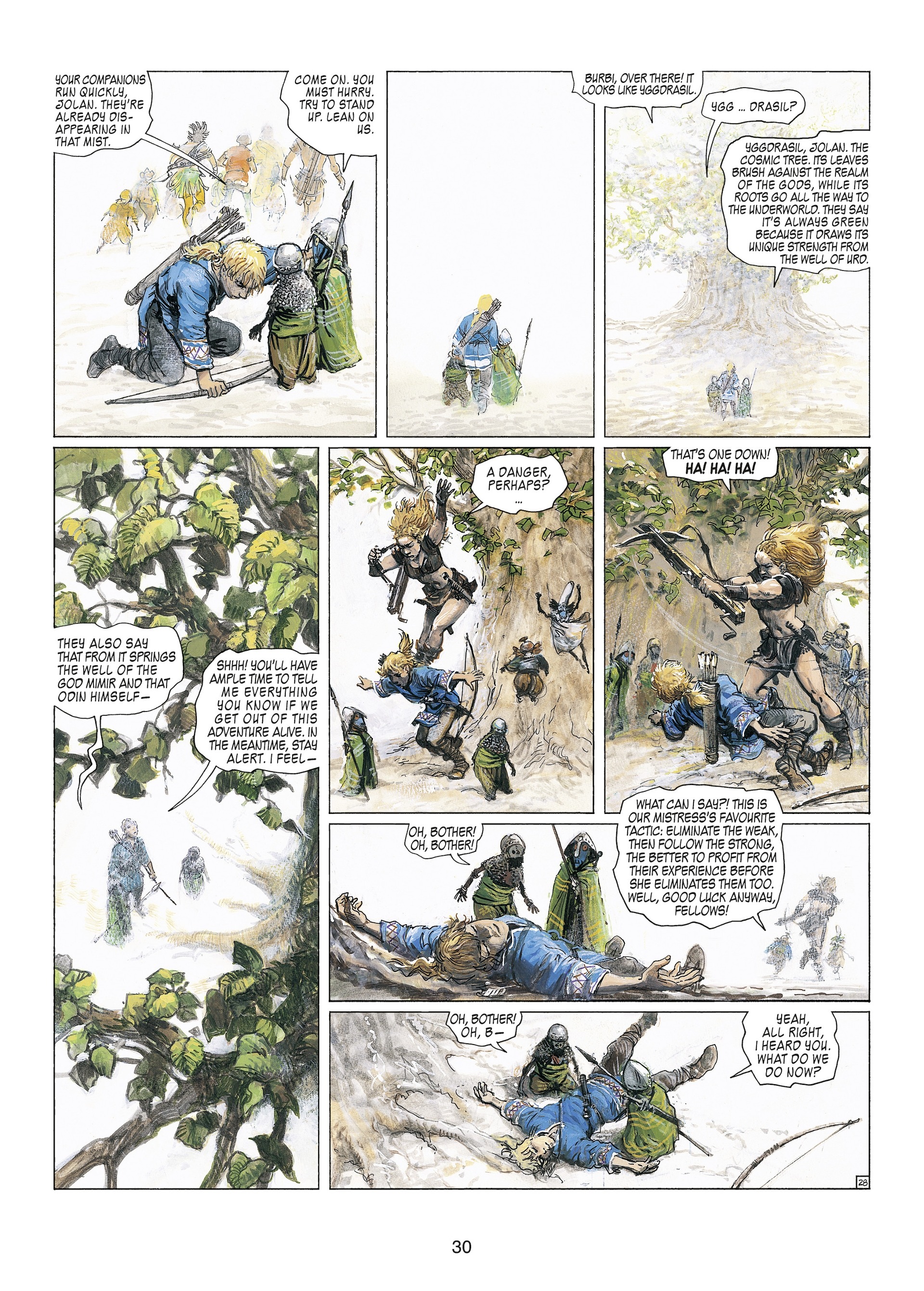 Read online Thorgal comic -  Issue #23 - 32