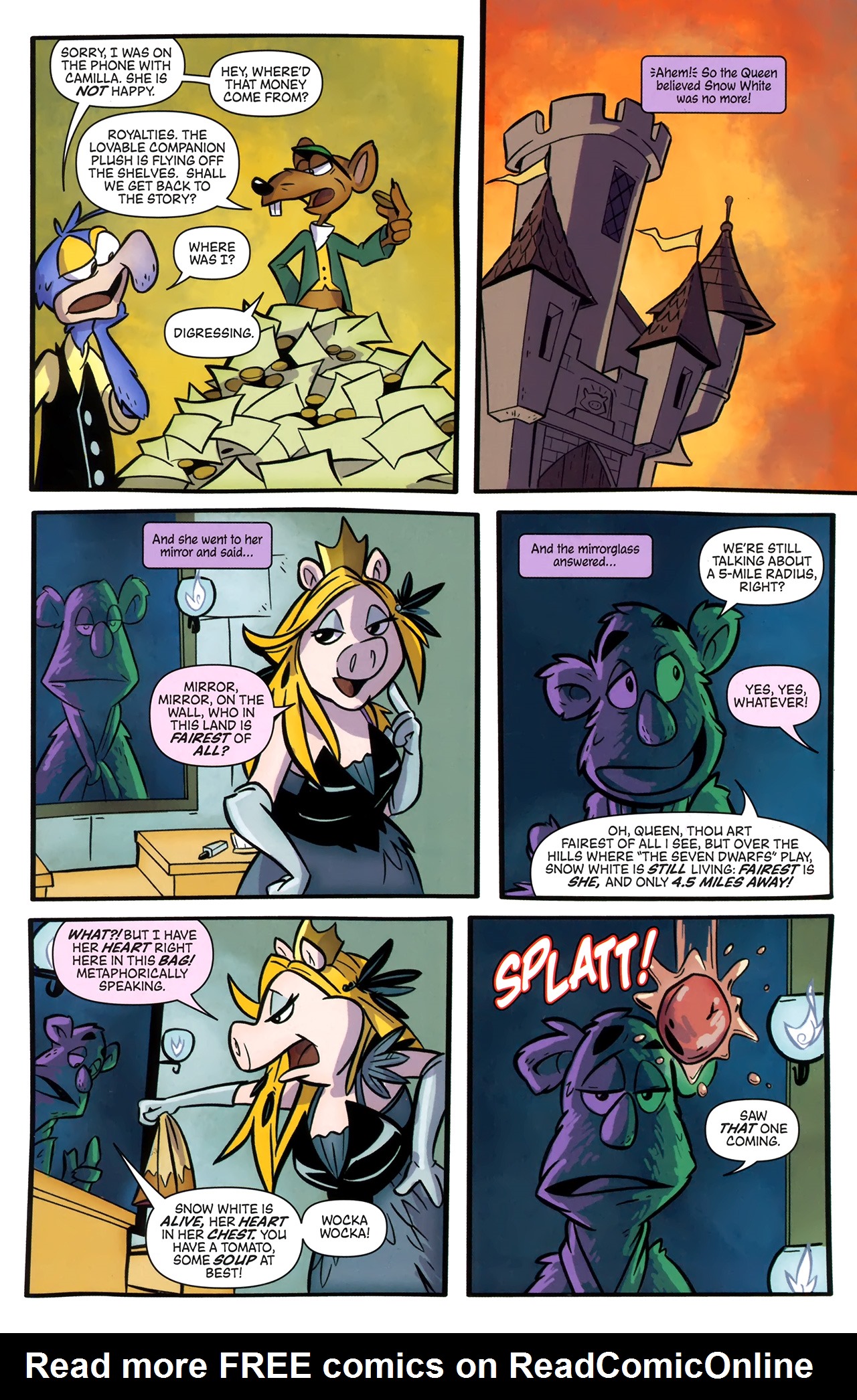Read online Muppet Snow White comic -  Issue #1 - 22
