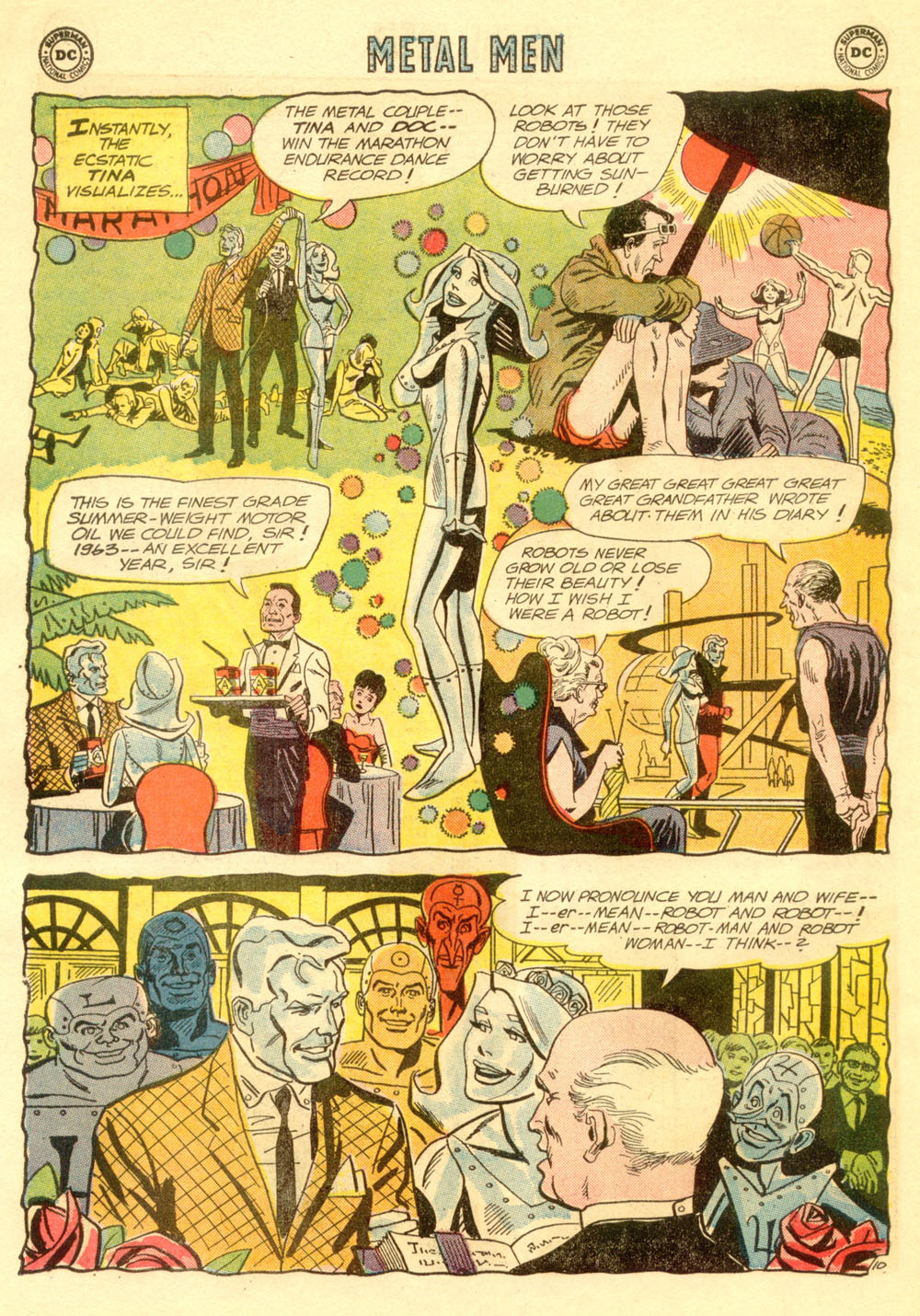 Read online Metal Men (1963) comic -  Issue #6 - 14