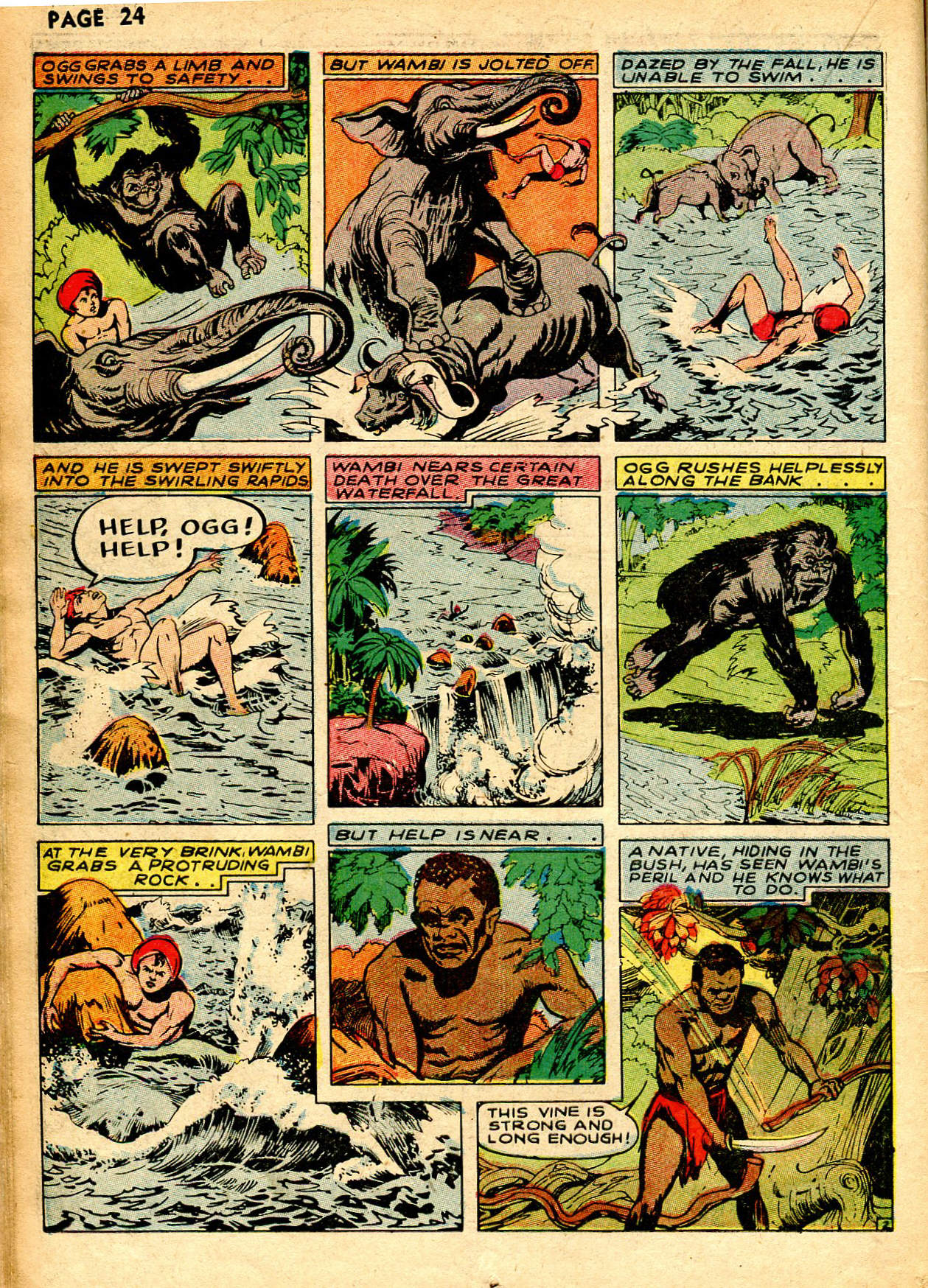 Read online Wambi Jungle Boy comic -  Issue #1 - 27