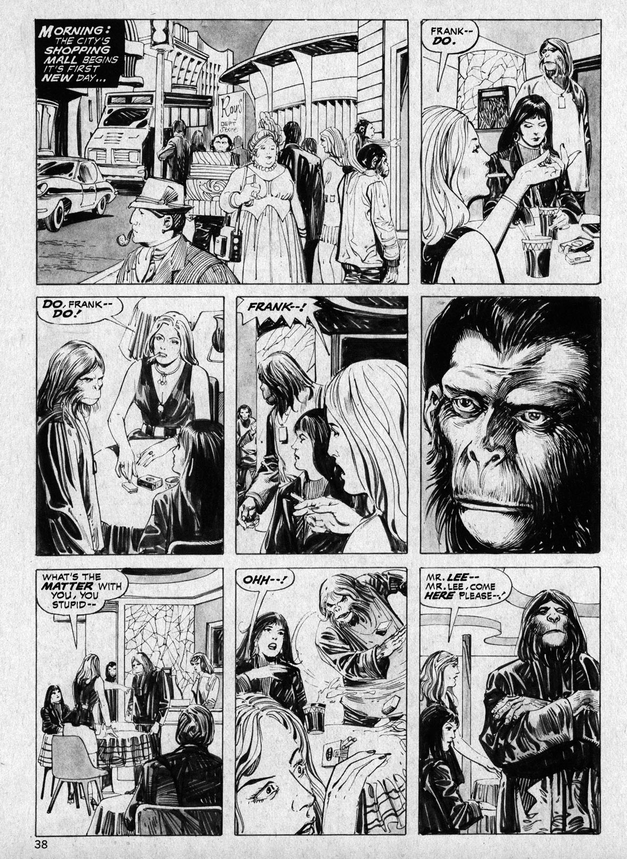 Read online Planet of the Apes comic -  Issue #19 - 37
