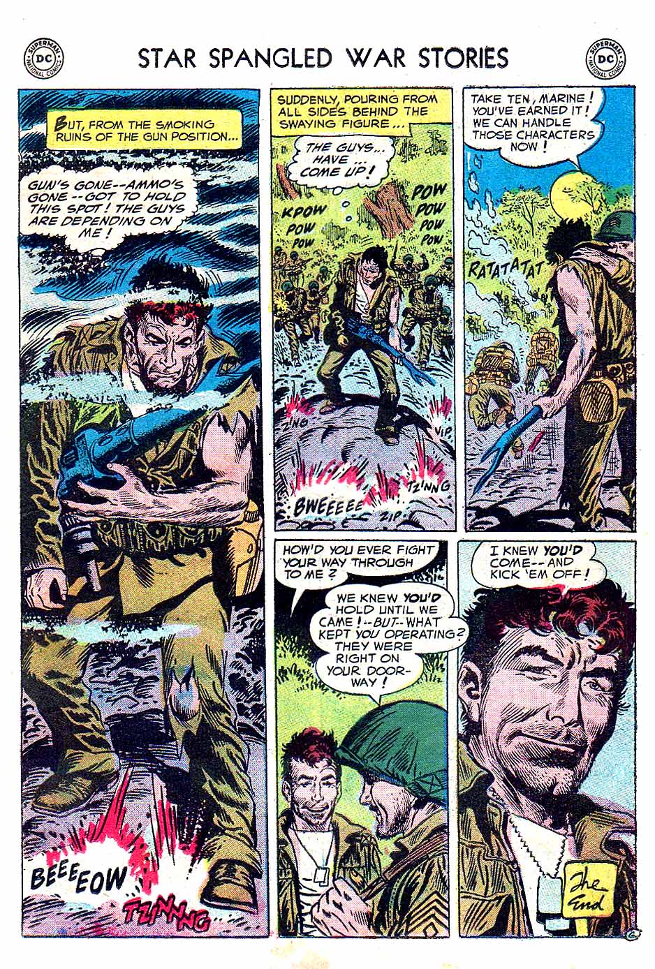 Read online Star Spangled War Stories (1952) comic -  Issue #56 - 23